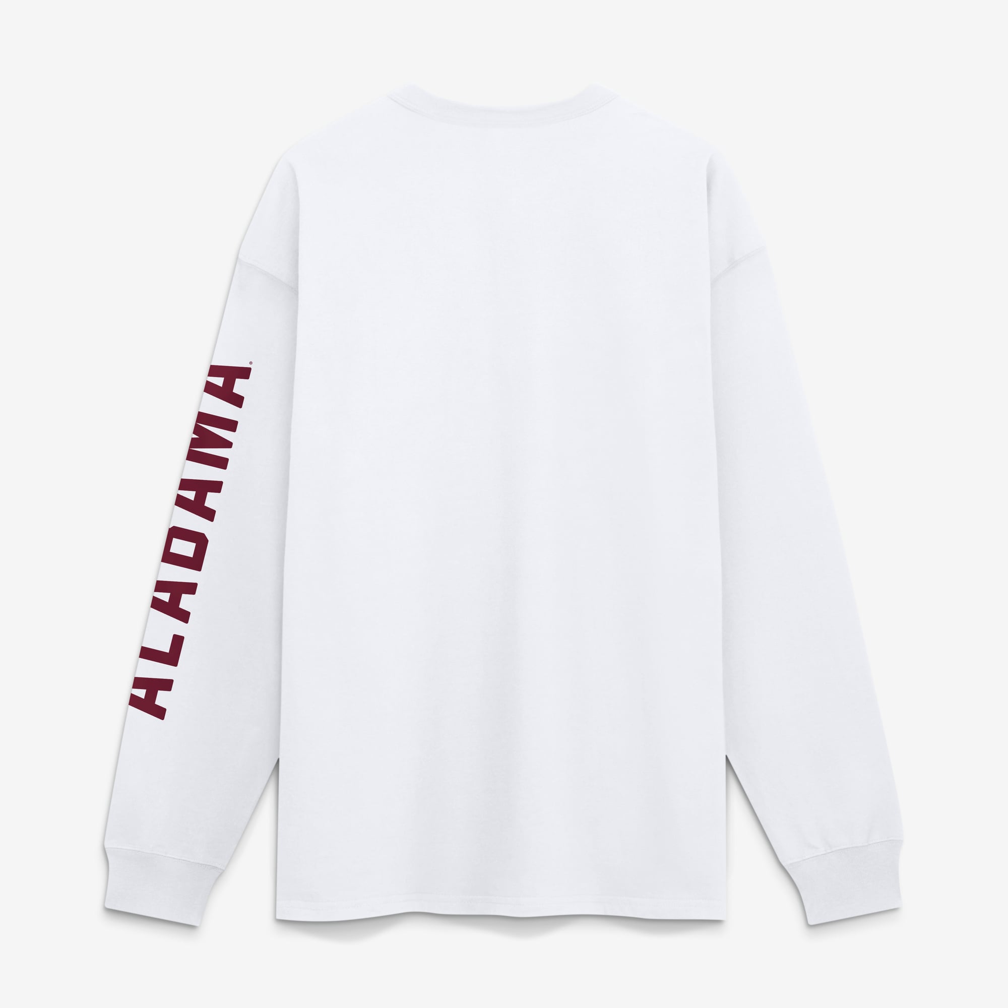 Men's Nike  White Alabama Crimson Tide Max 90 Legacy Multi Graphic Long Sleeve T-Shirt