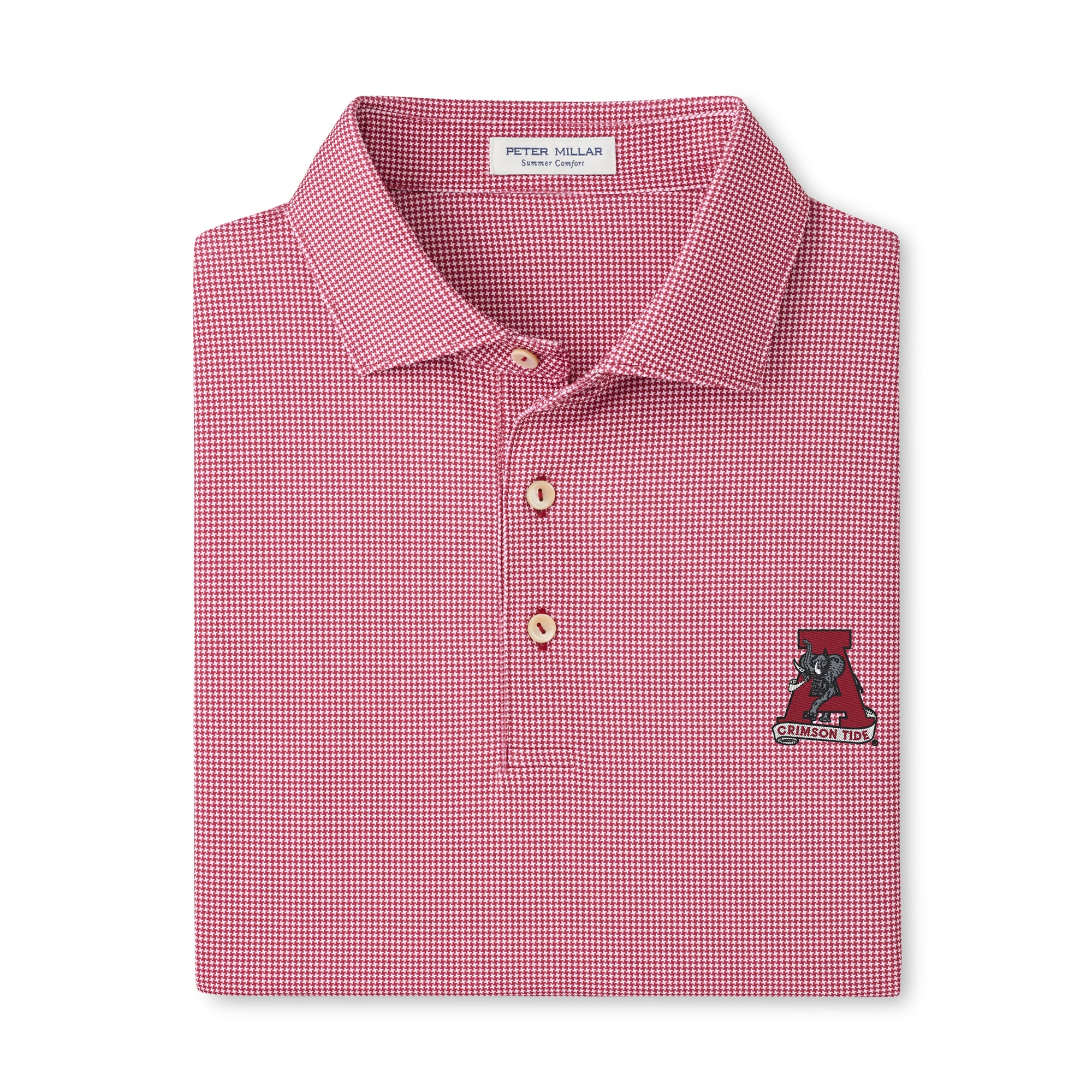 Polo de performance Peter Millar Crimson Alabama Tide pour homme