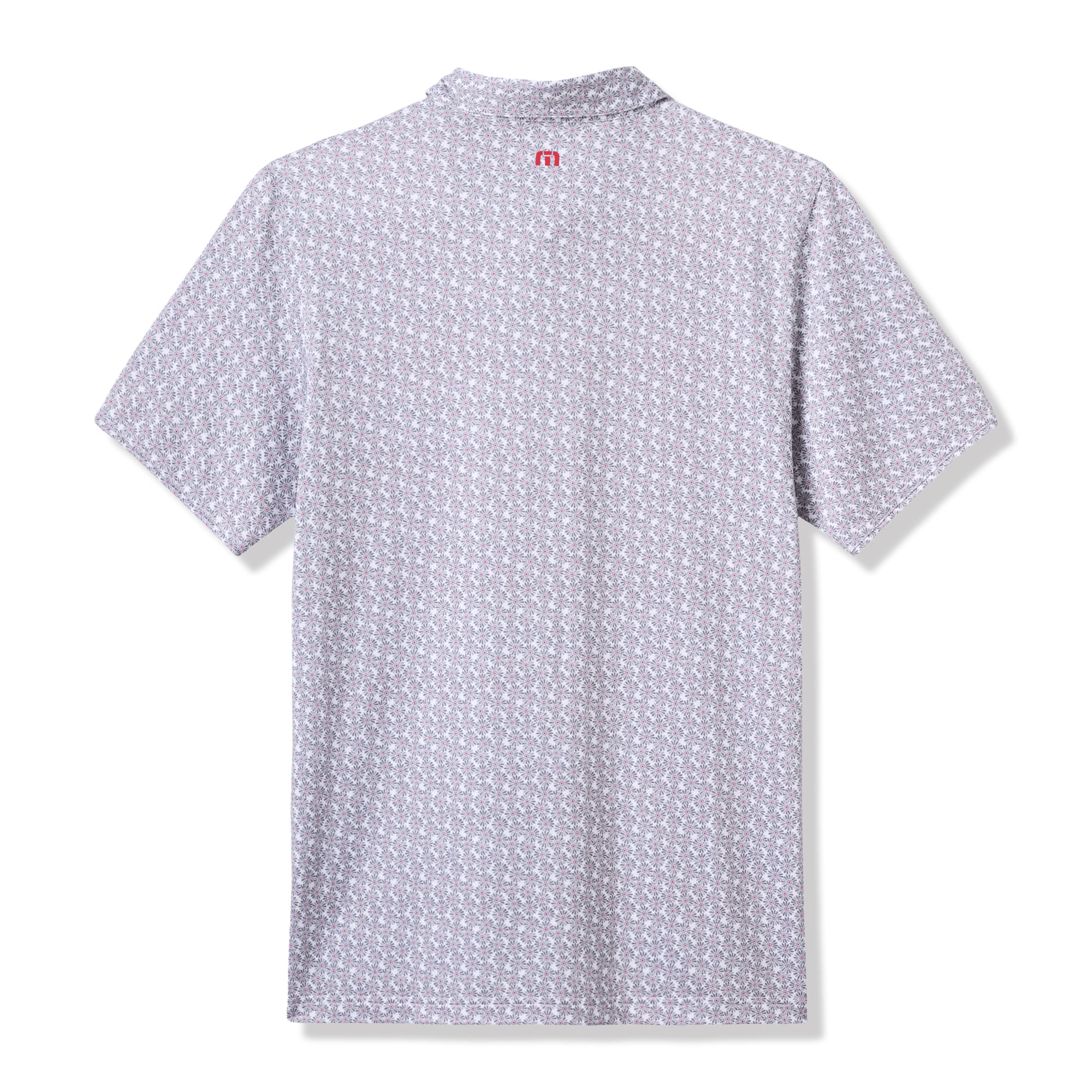 Polo TravisMathew blanc/gris Alabama Crimson Tide College Bound pour homme