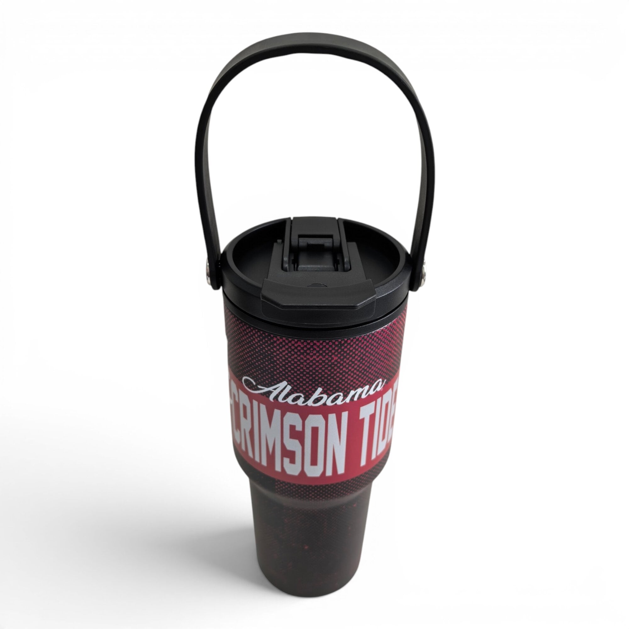 Pegasus Alabama Crimson Tide 24oz. Speckled Gradient Stainless Steel Dual Top Water Bottle