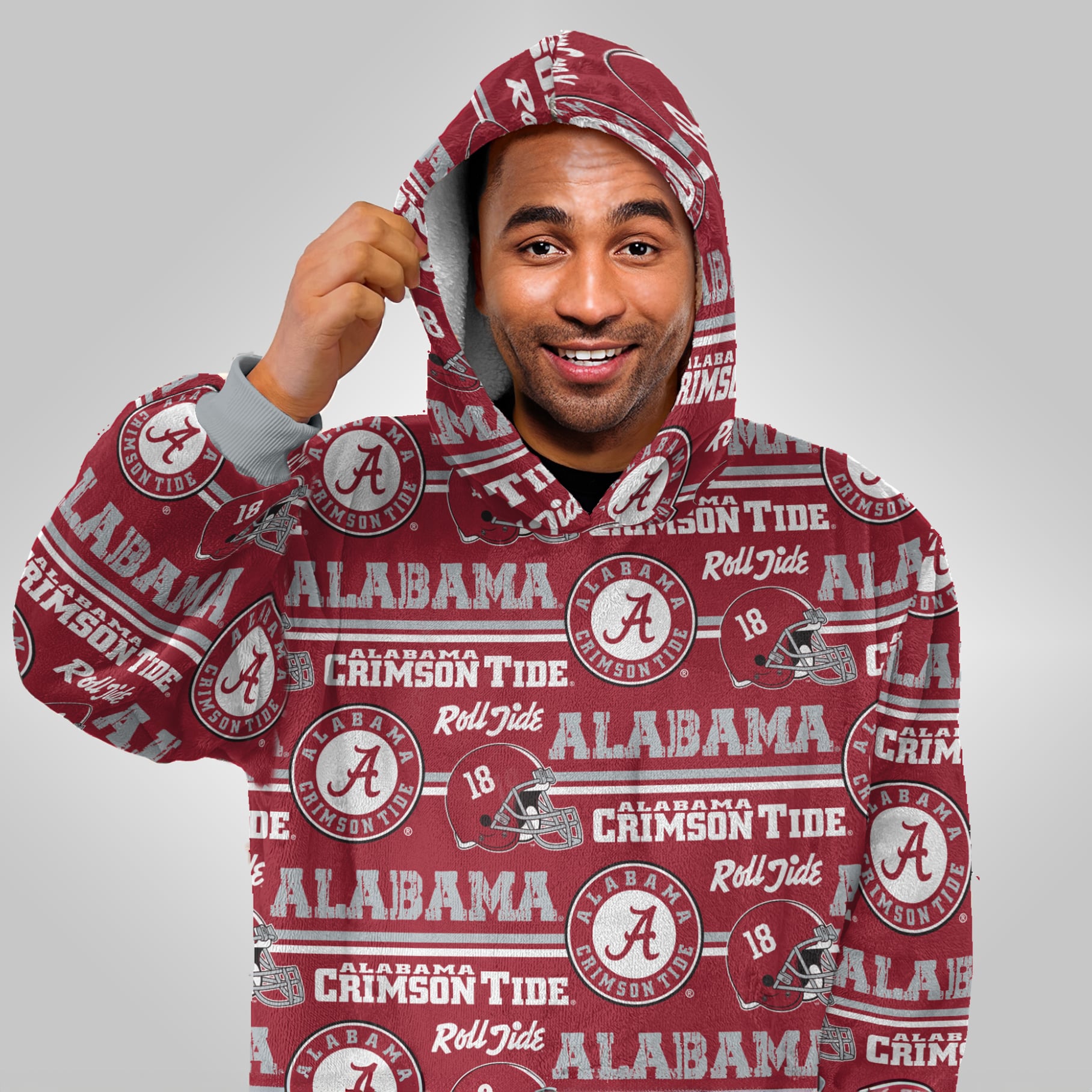 Pegasus Alabama Crimson Tide Wave Ultra Soft Fan Cape