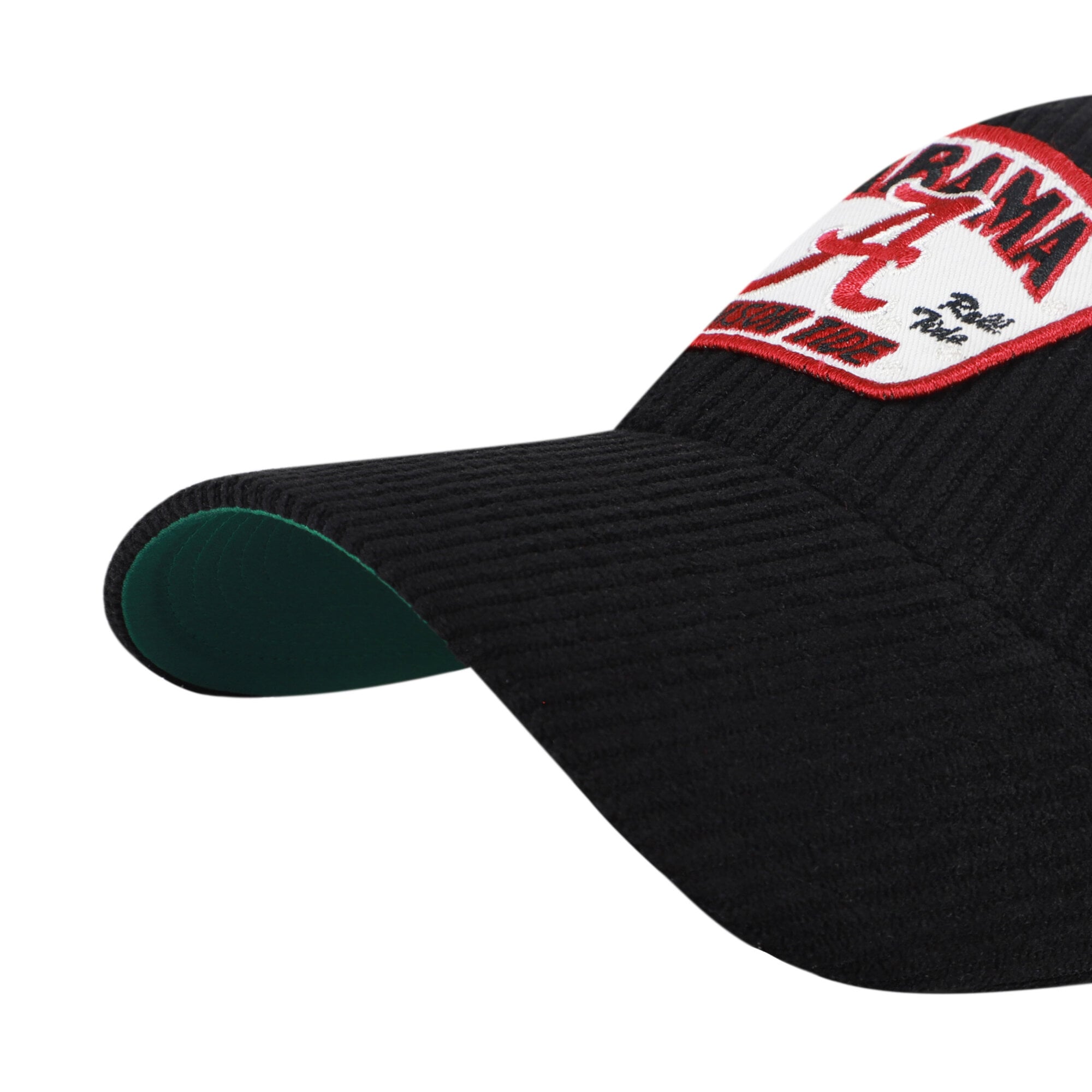 Casquette unisexe ajustable '47 Black Alabama Crimson Tide Accordia en velours côtelé MVP
