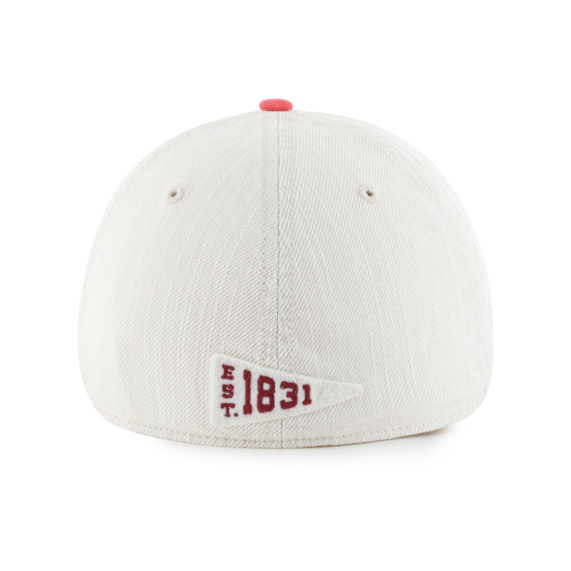 Unisex '47  Cream Alabama Crimson Tide Well Worn Clean Up Stretch Fit Hat