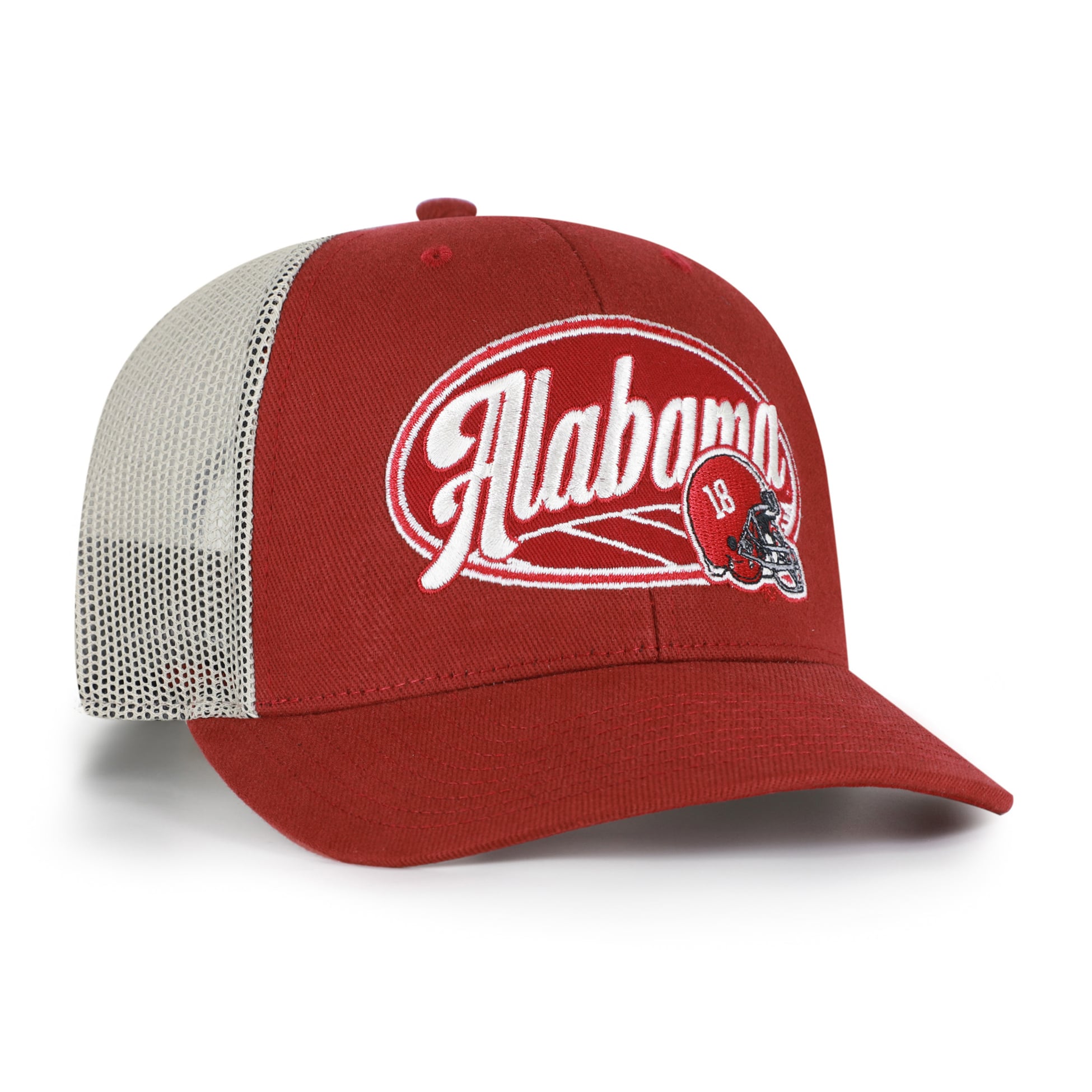 Casquette trucker unisexe '47 Crimson Alabama Crimson Tide Enfield ajustable