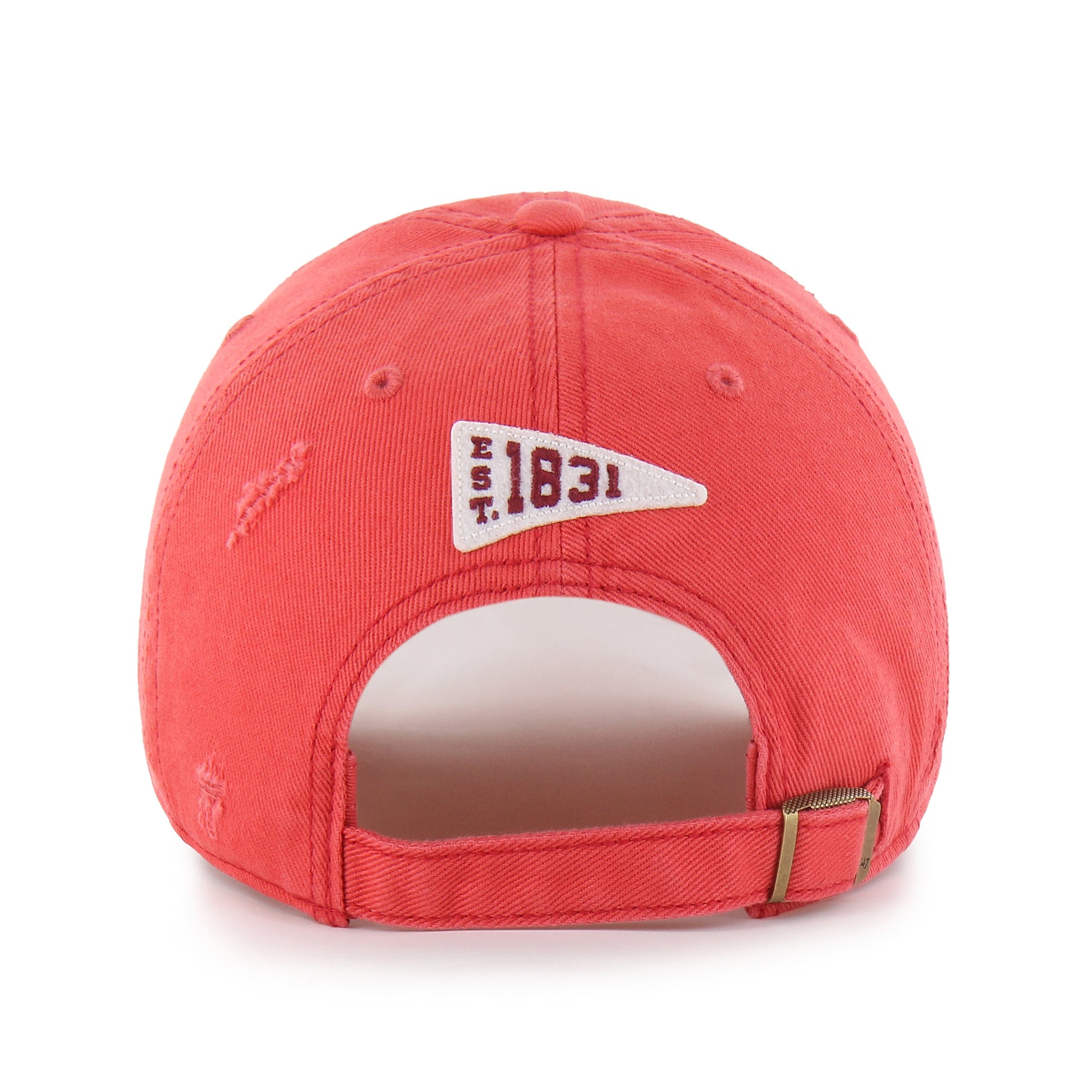 Unisex '47 Crimson Alabama Crimson Tide Well-Worn Seymore Clean Up Adjustable Hat