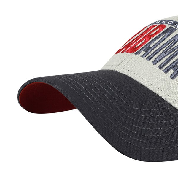 Unisex '47 Gray/Black Alabama Crimson Tide Half Block Text MVP Adjustable Hat
