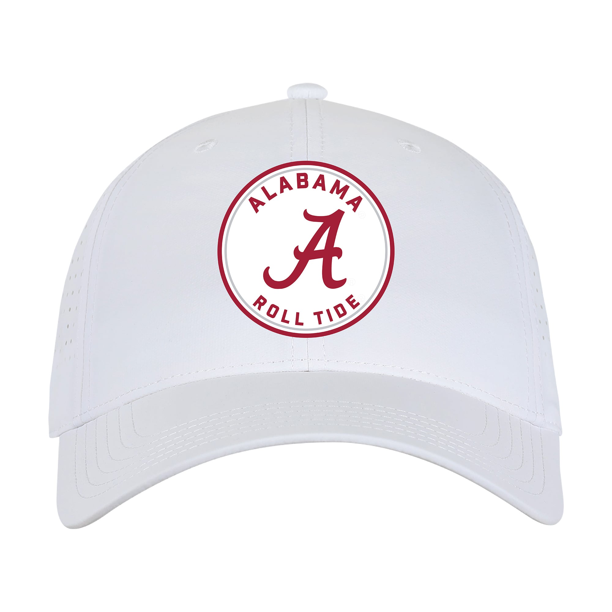 Unisex Ahead  White Alabama Crimson Tide Brezo Adjustable Hat