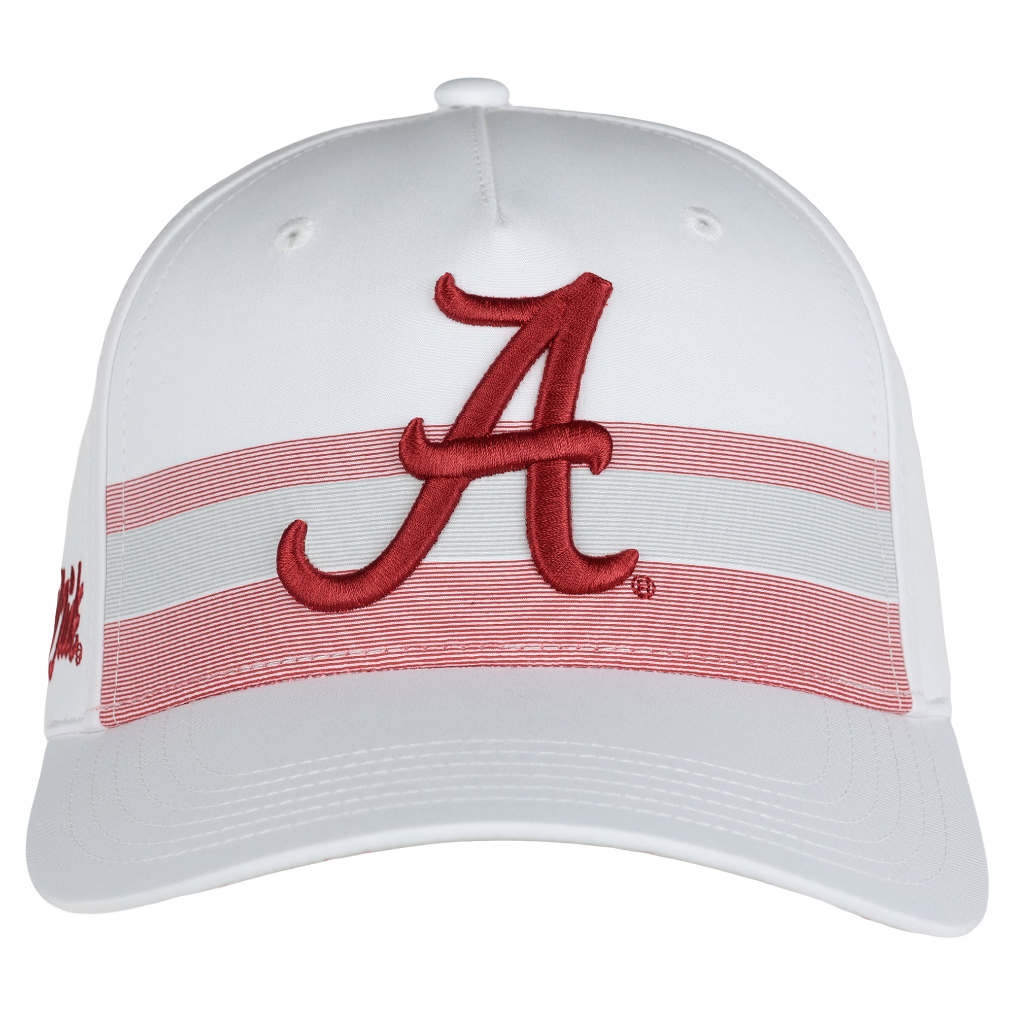 Unisex Ahead White Alabama Crimson Tide The Sideline Adjustable Hat