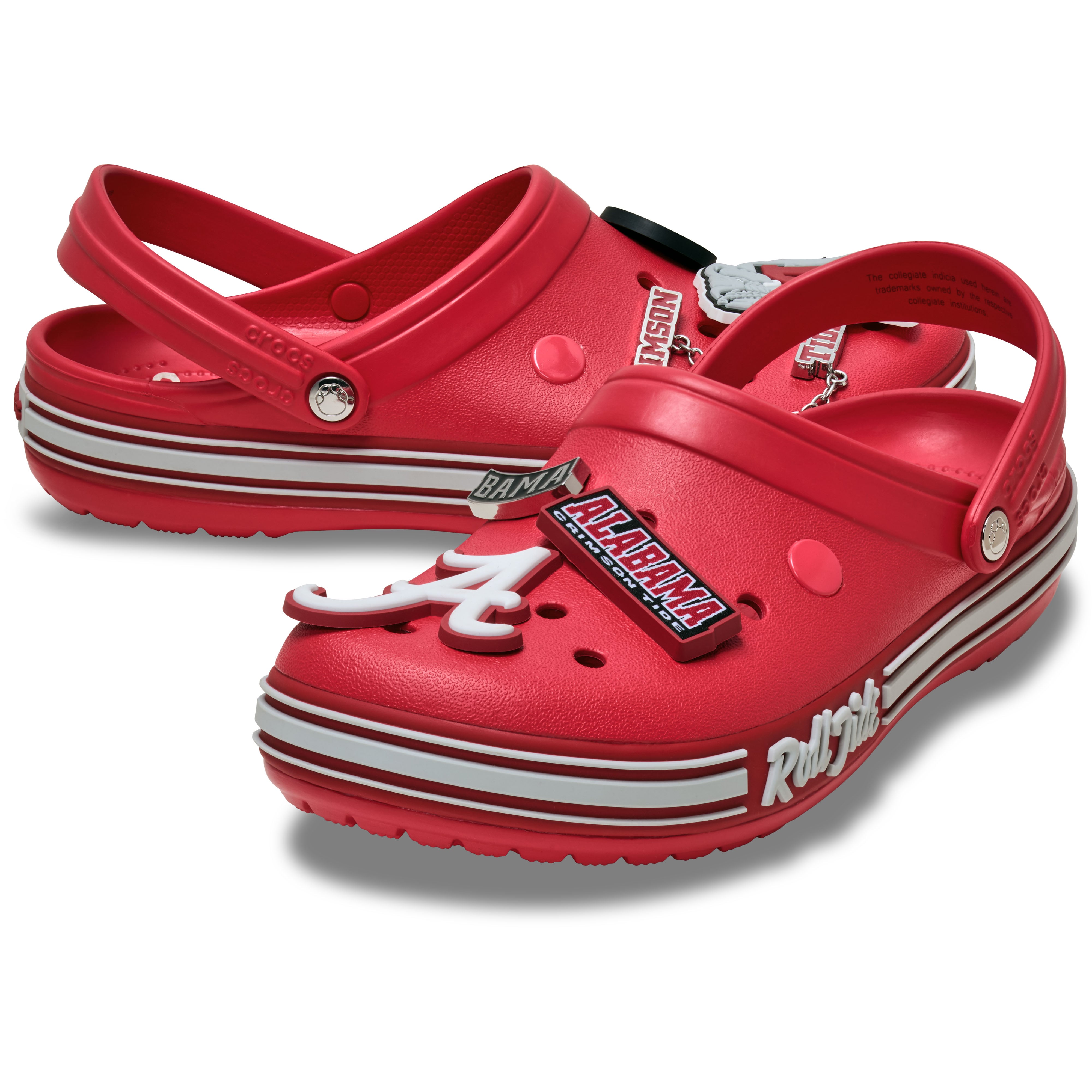 Unisex Crocs Crimson Alabama Tide Classic Clog