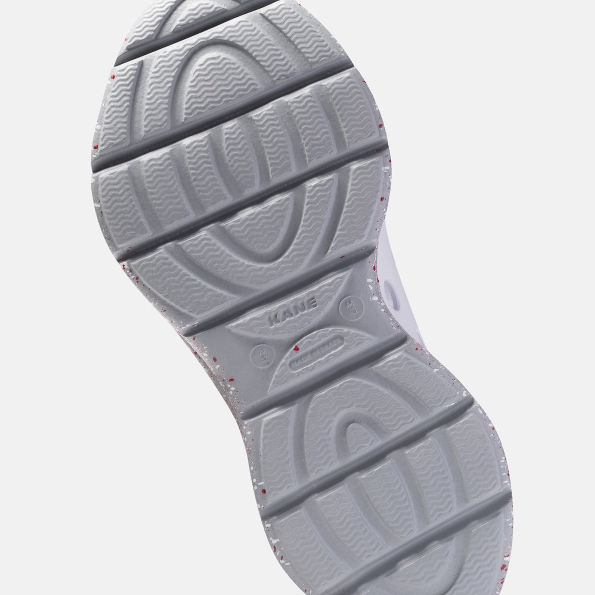 Chaussures unisexes Kane Footwear blanches mouchetées Alabama Crimson Tide