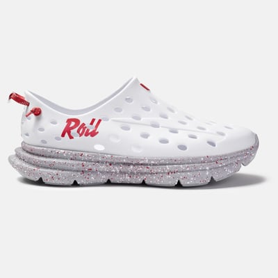  Alabama Crimson Tide Kane Footwear Unisex Speckle Shoe - White