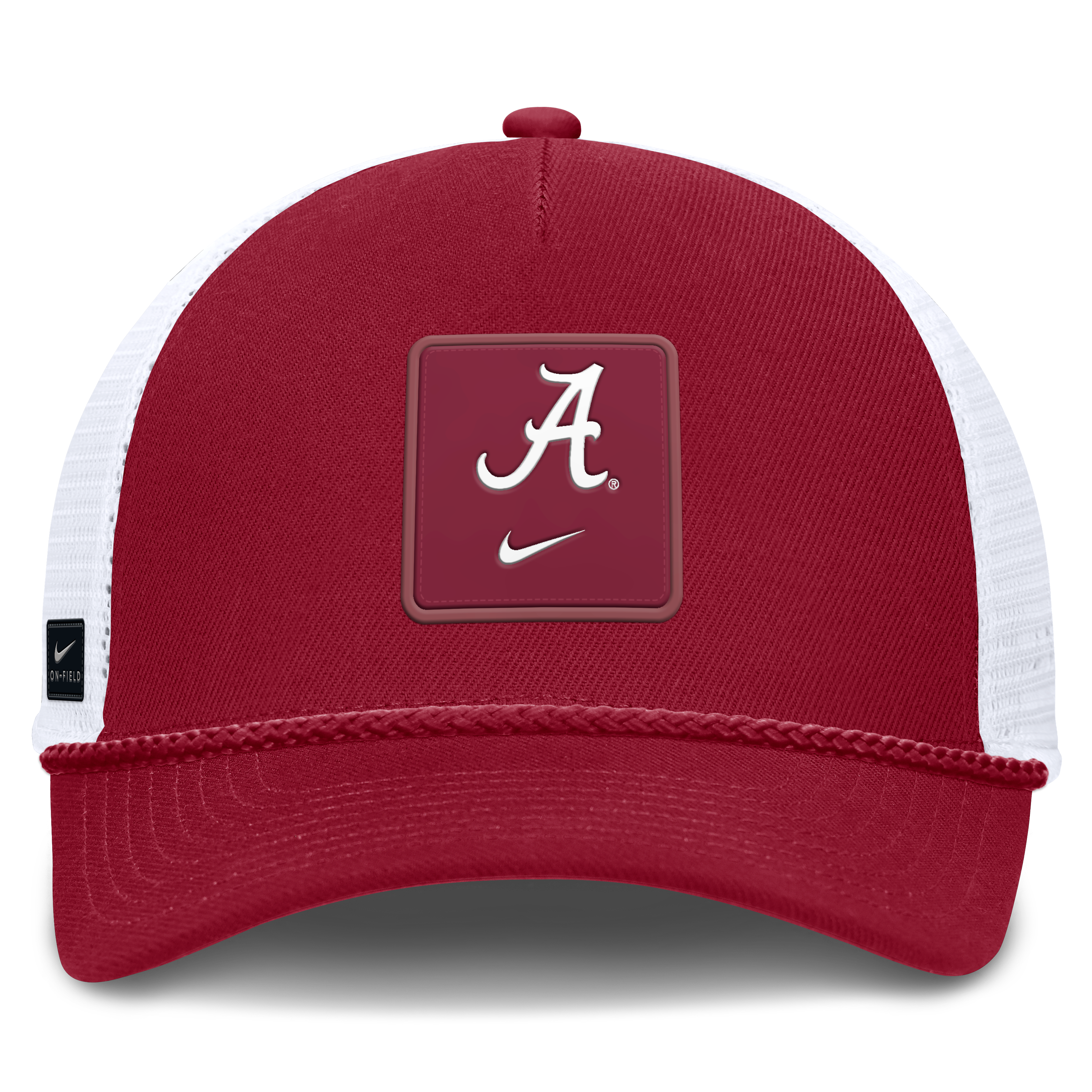 Casquette unisexe Nike Crimson Alabama Crimson Tide 2026 On-Field Gameday Rope Trucker ajustable