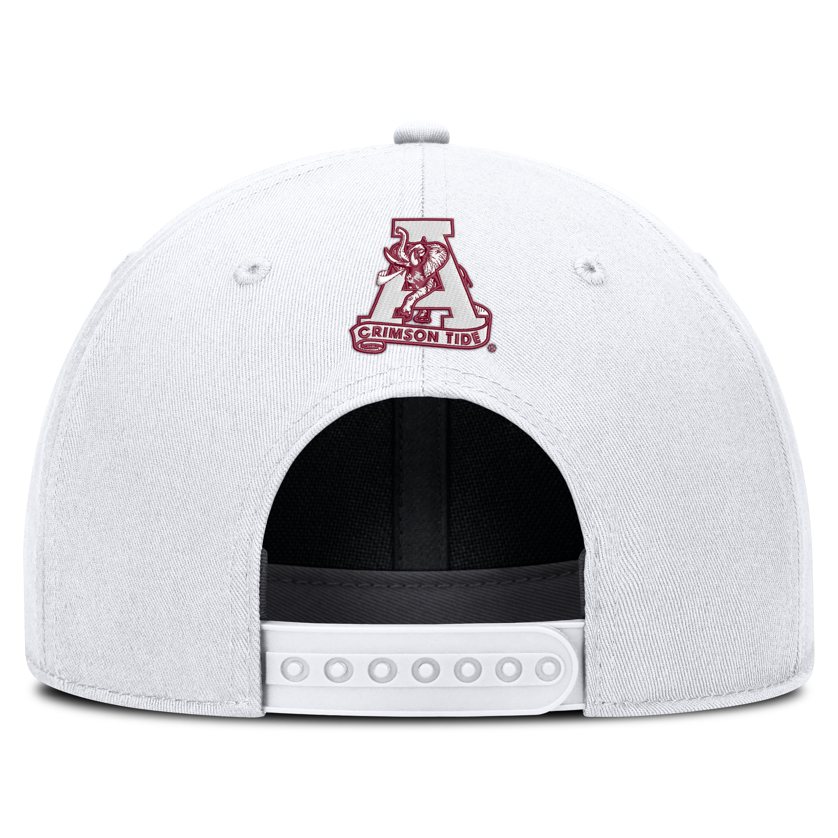 Casquette unisexe Nike Off White Alabama Crimson Tide Legacy Letter & Location Rise ajustable