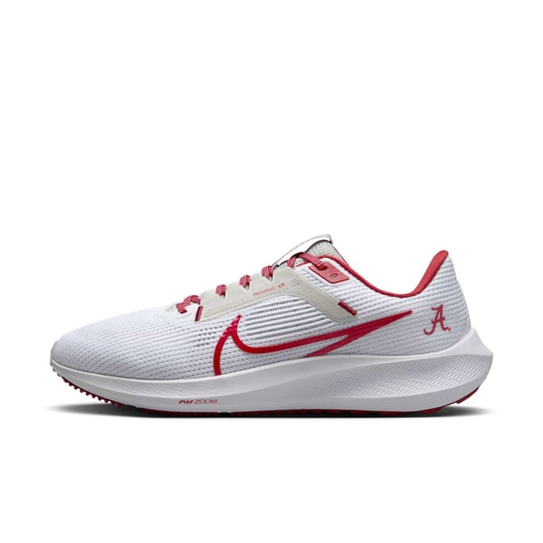 Unisex Nike White Alabama Crimson Tide Zoom Pegasus 40 