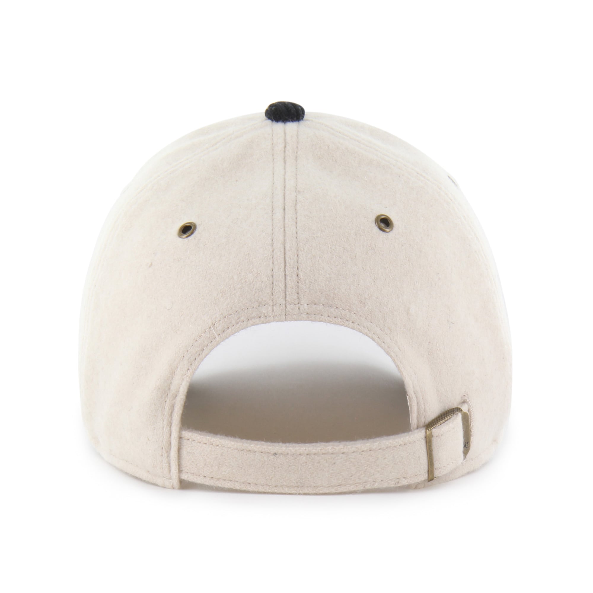 Women's '47 Cream/Black Alabama Crimson Tide Rope Script Clean Up Adjustable Hat