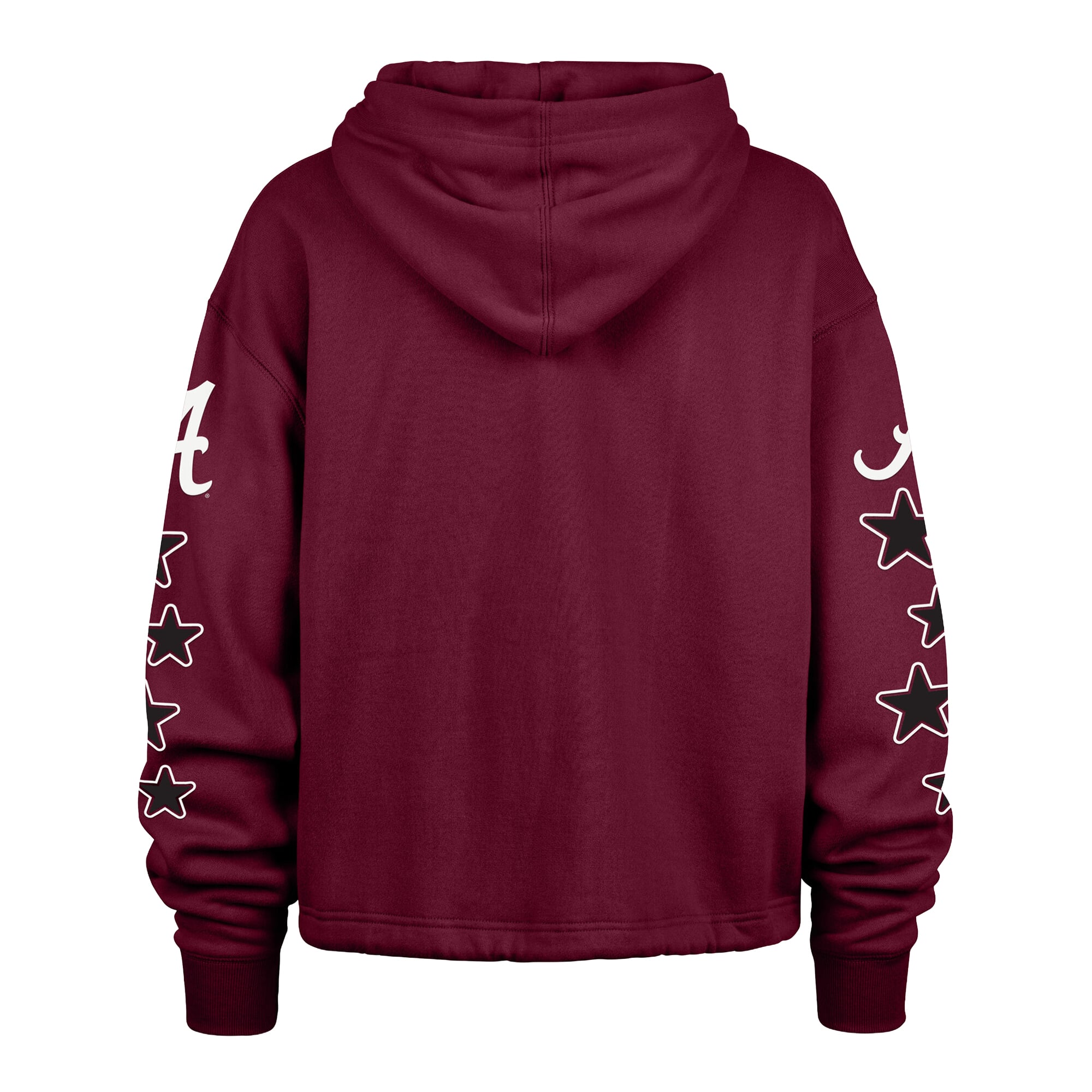 Women's '47  Crimson Alabama Tide Starry Eyed Venice Pullover Hoodie