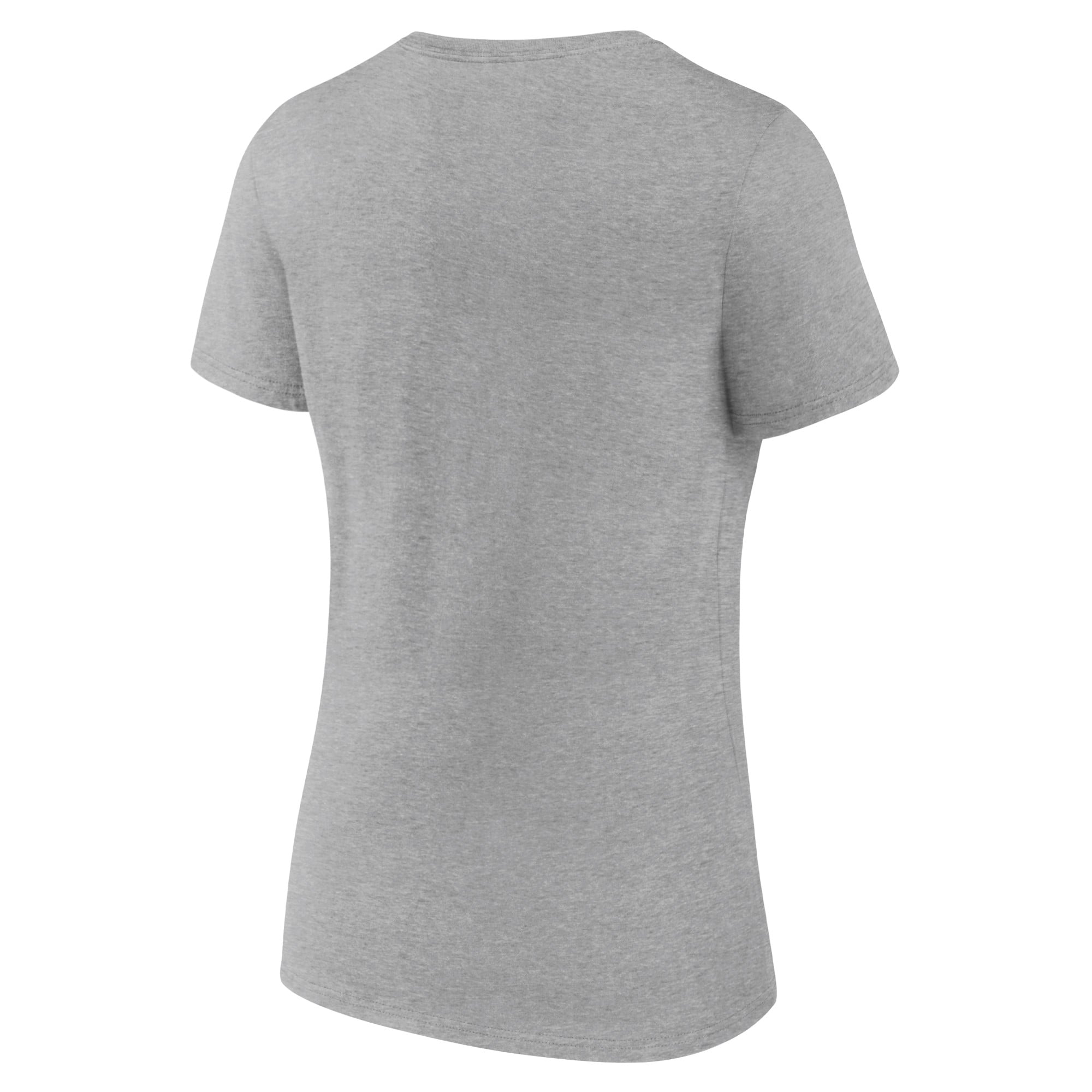 Women's Fanatics Heather Gray Alabama Crimson Tide Basic Arch V-Neck T-Shirt