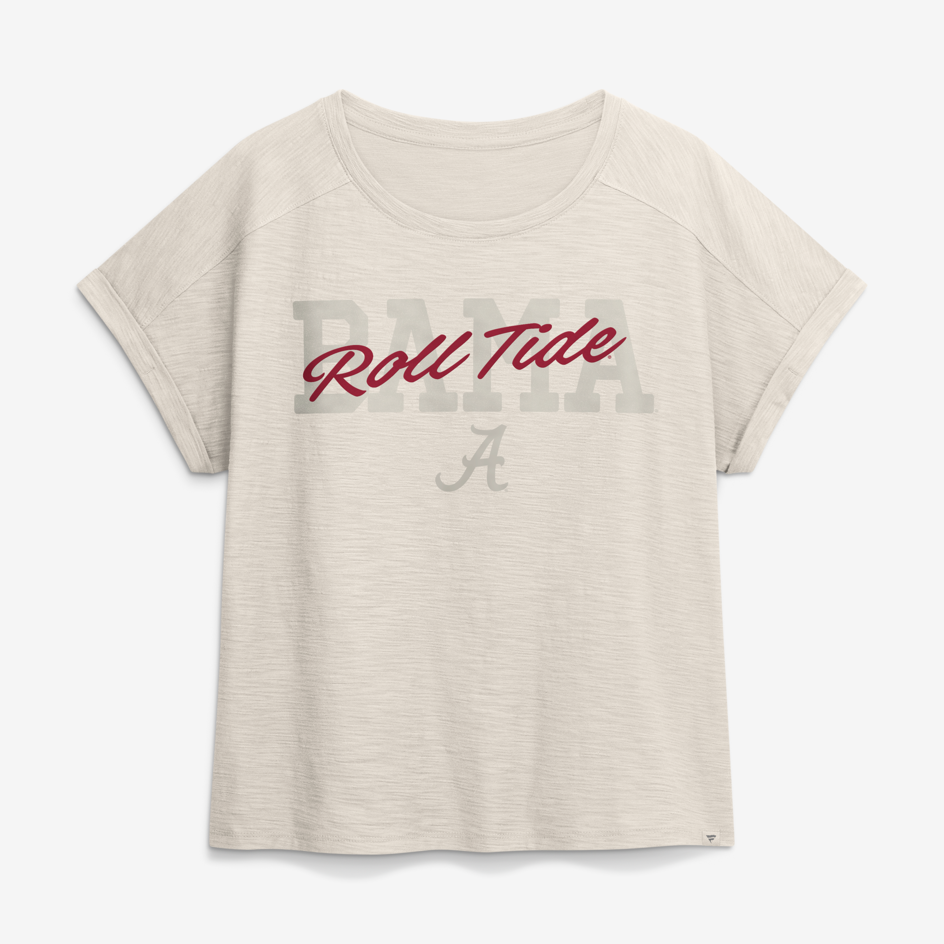 T-shirt oversize premium Fanatics Natural Alabama Crimson Tide Hometown pour femme