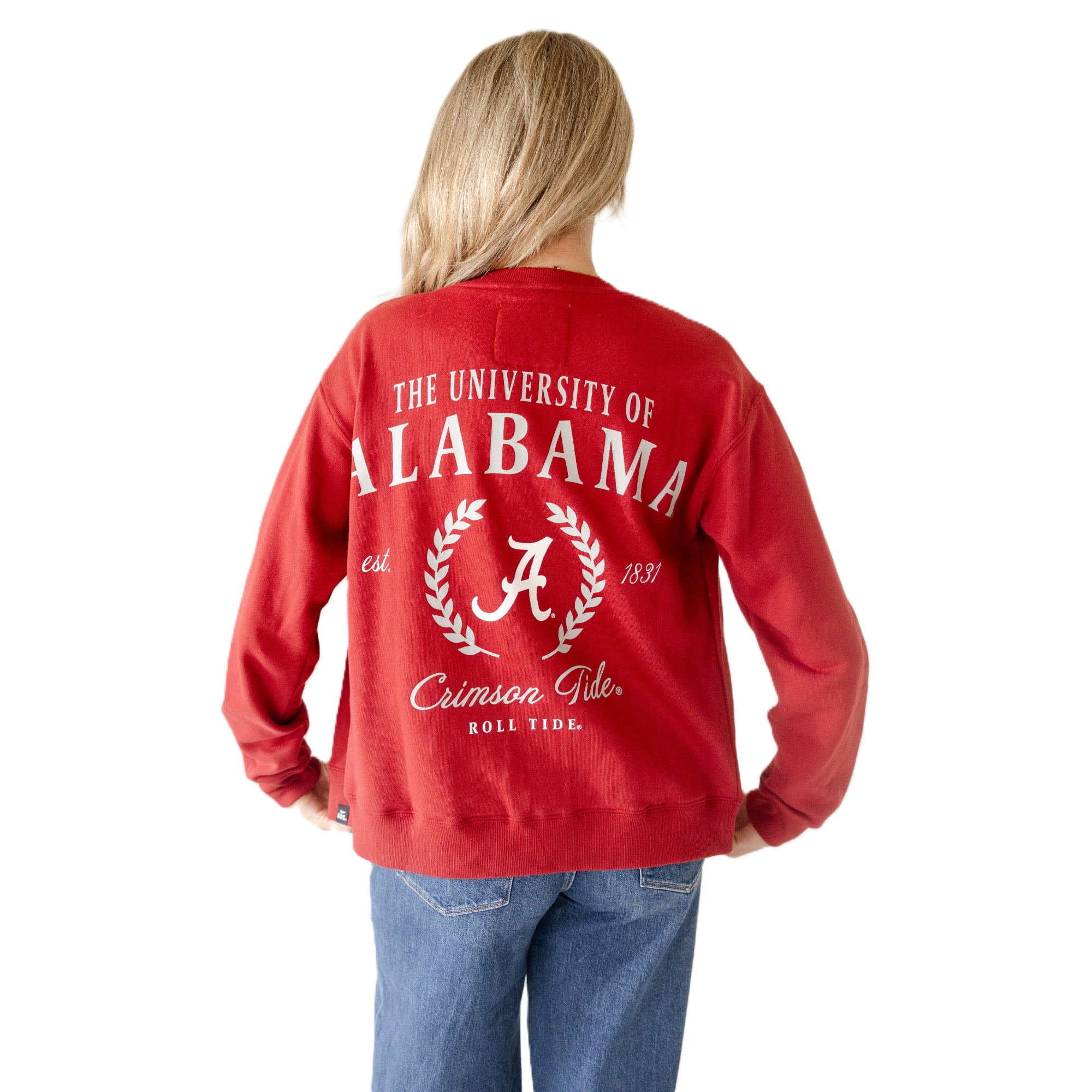 Gilet en polaire boutonné pour femme, motif Crimson Alabama Tide, idéal les jours de match