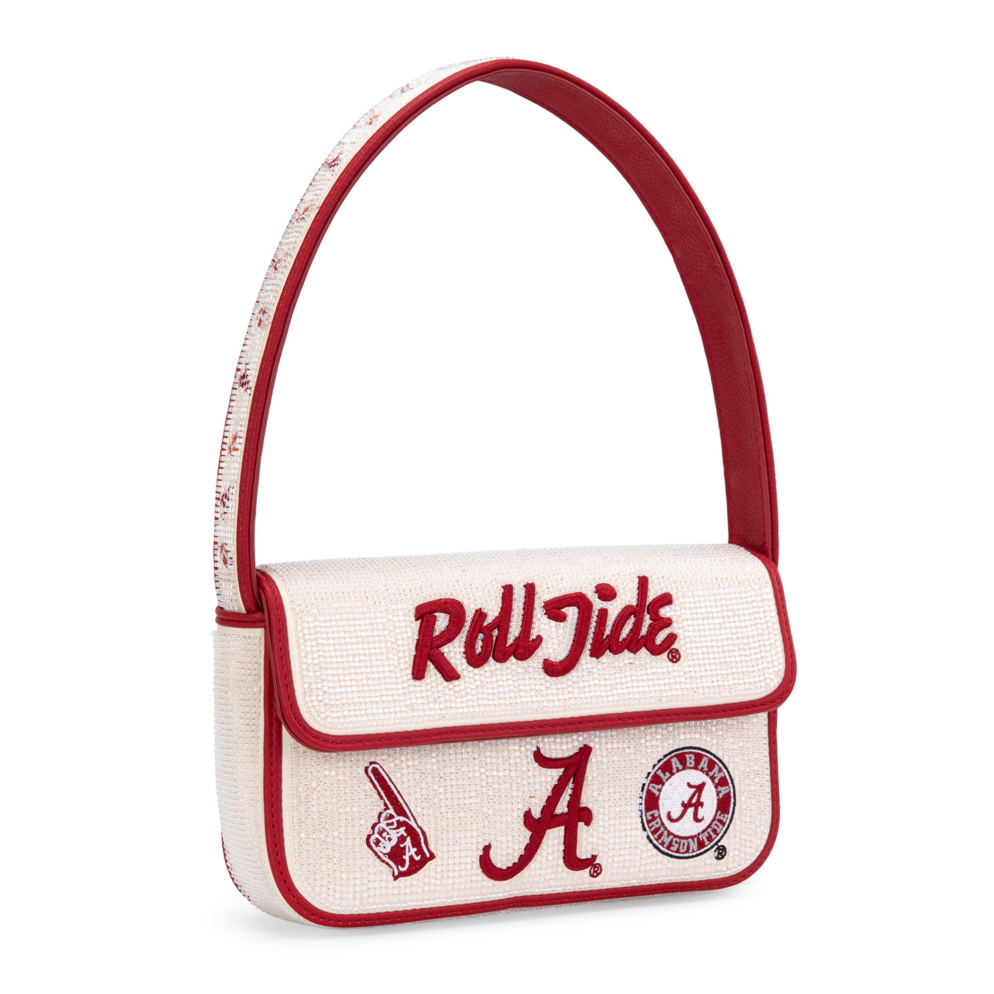 Sac à bandoulière à perles Montana West Alabama Crimson Tide pour femme