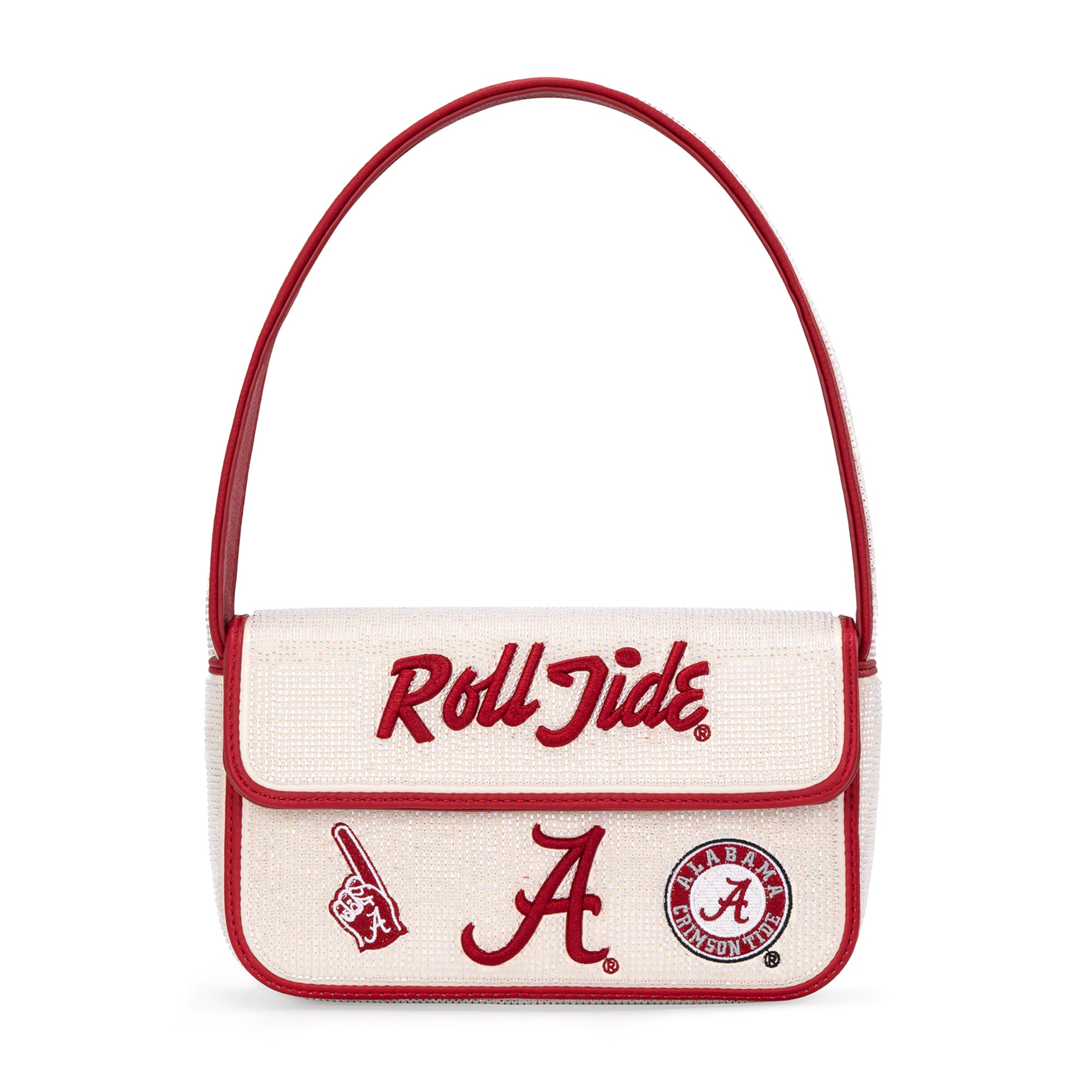 Sac à bandoulière à perles Montana West Alabama Crimson Tide pour femme