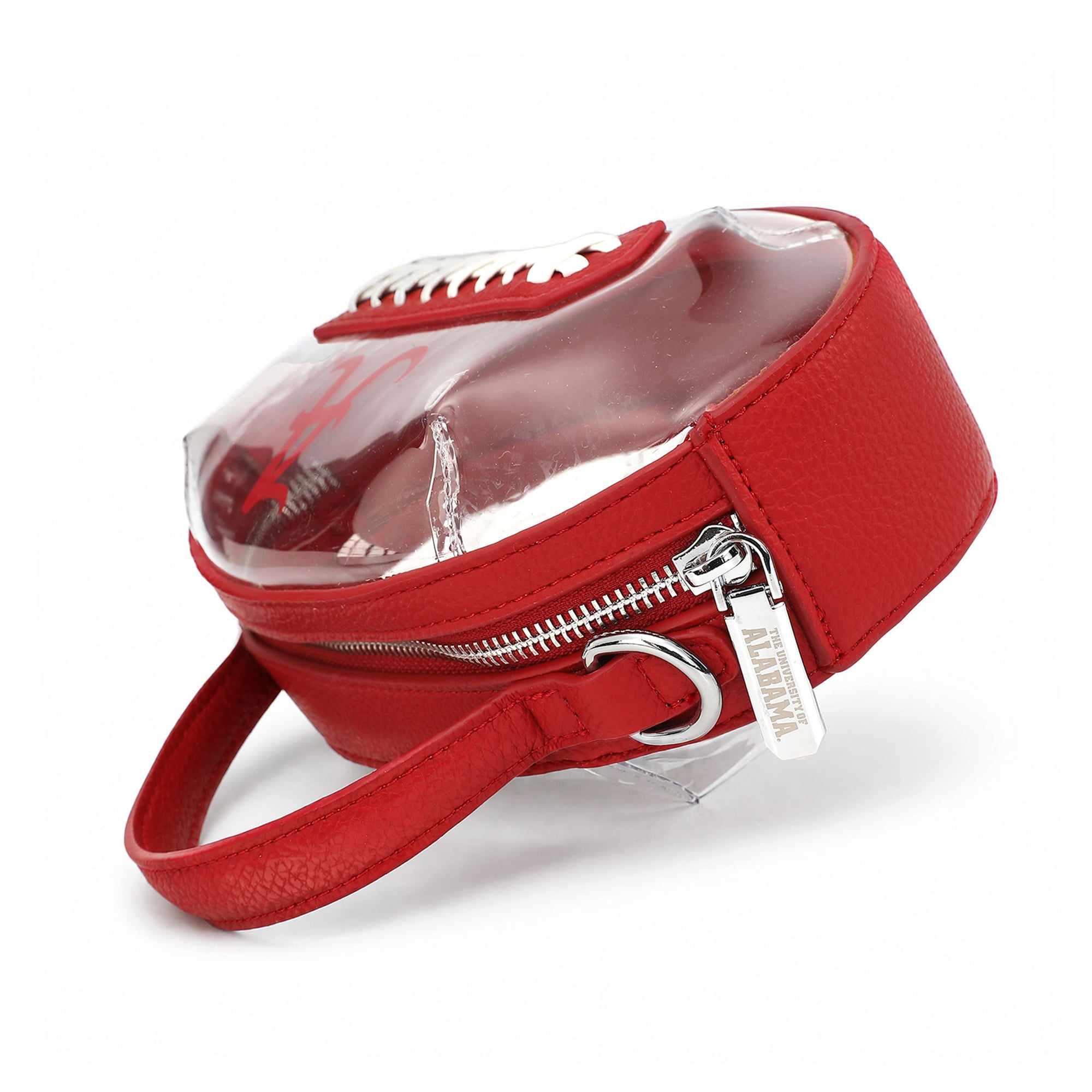 Sac bandoulière transparent Montana West pour femme, sans couleur, Alabama Crimson Tide