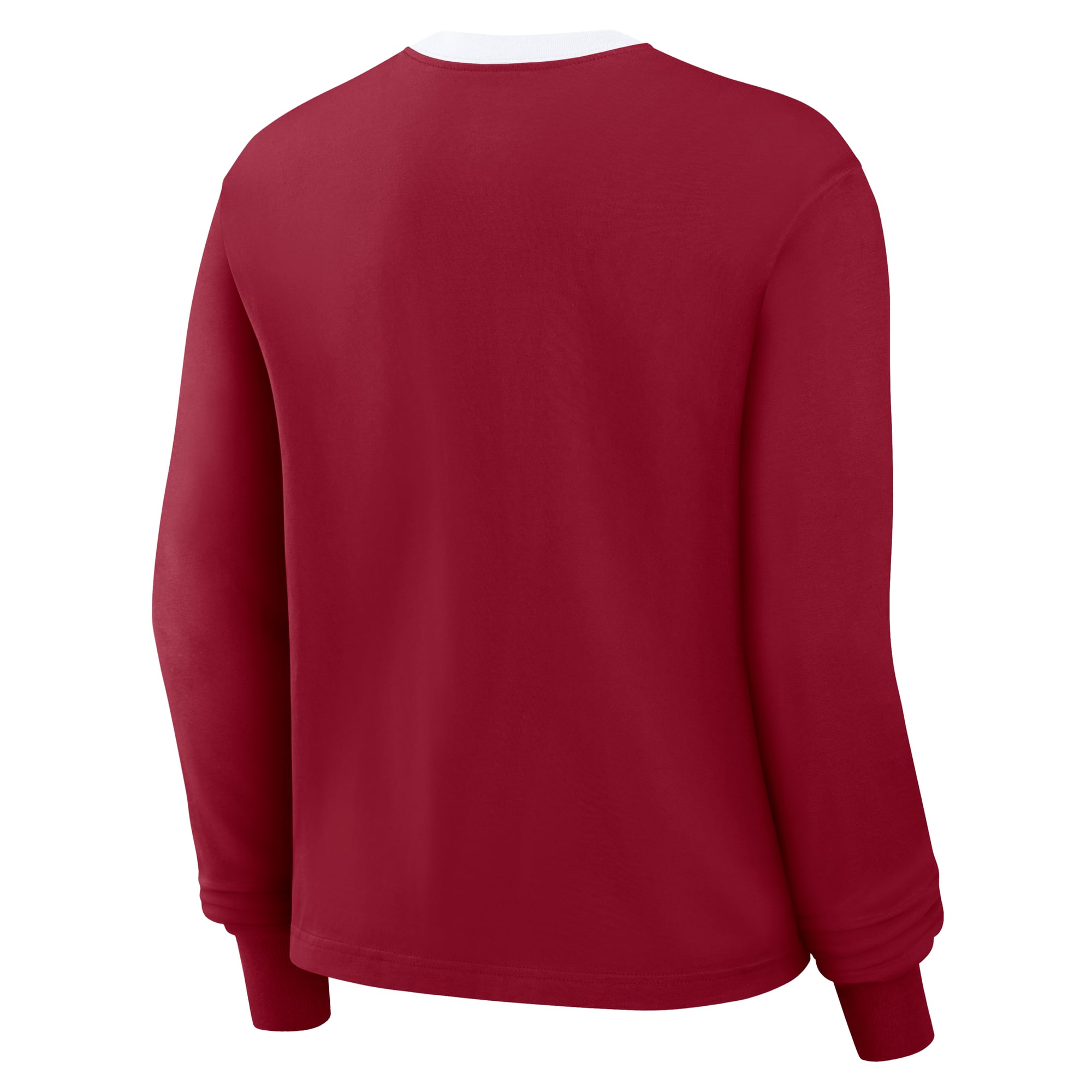 T-shirt à manches longues Nike Alabama Crimson Tide Ringer Boxy pour femme