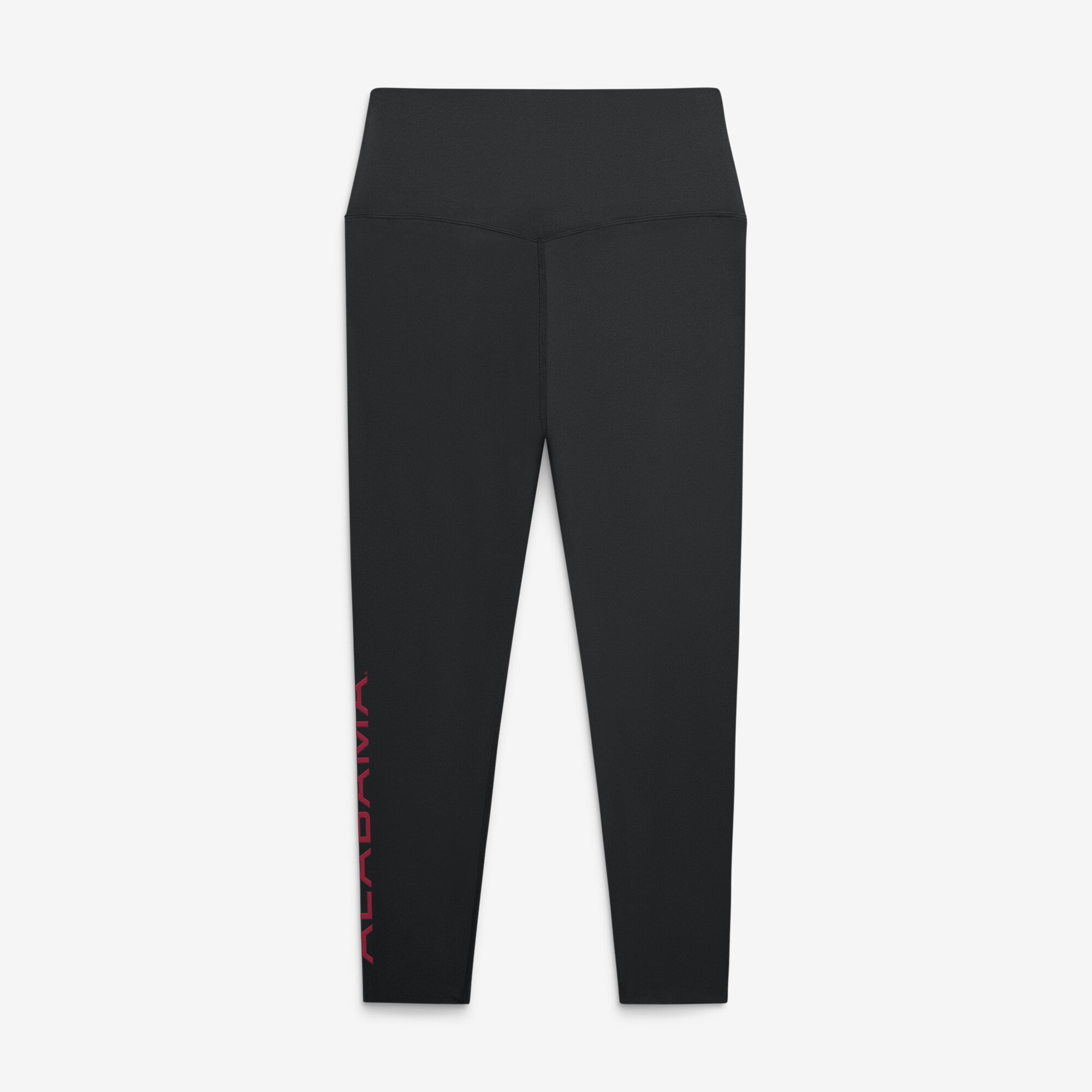 Women's Nike Black Alabama Crimson Tide Zenvy High Rise Dri-FIT 7/8 Leggings