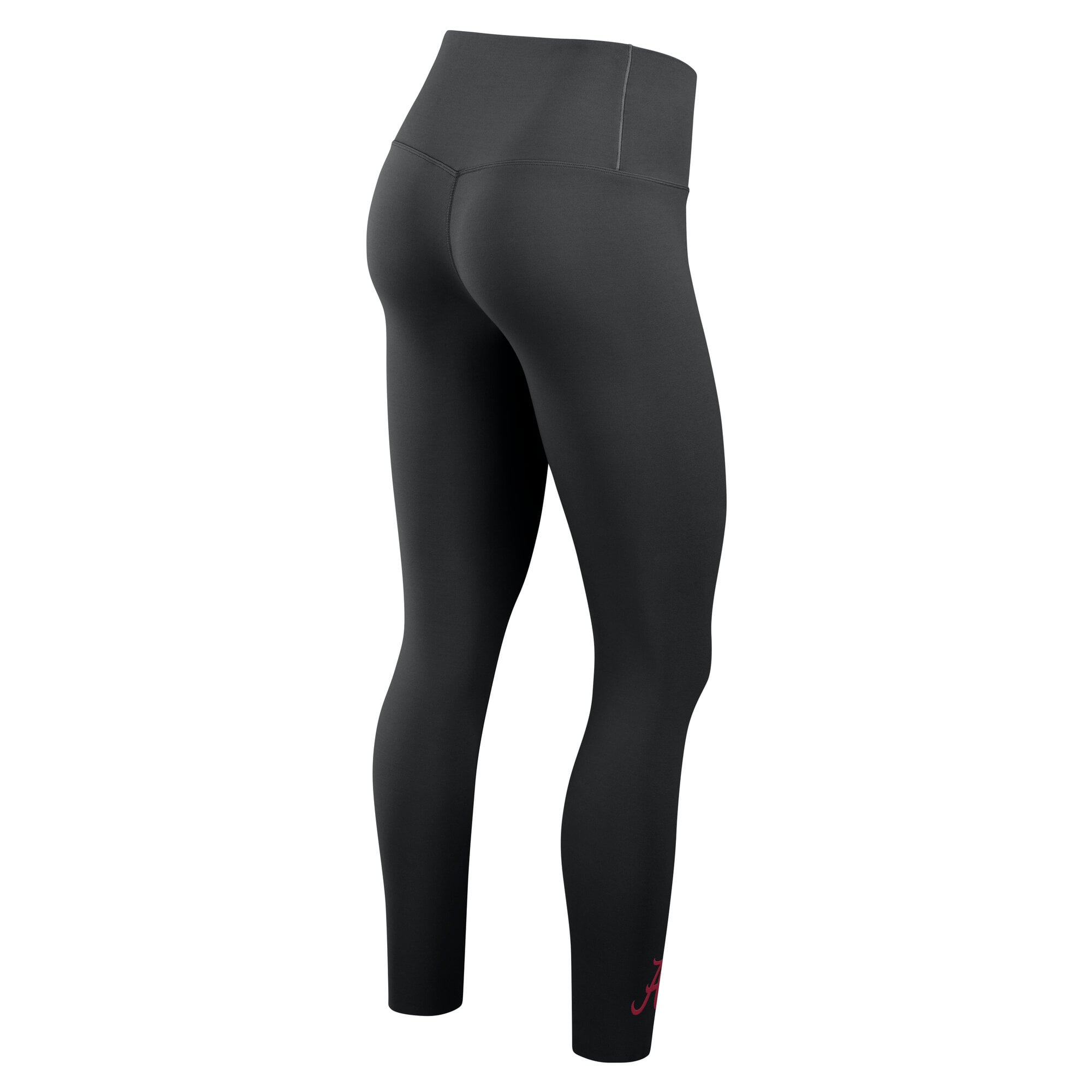 Women's Nike Black Alabama Crimson Tide Zenvy High Rise Dri-FIT 7/8 Leggings
