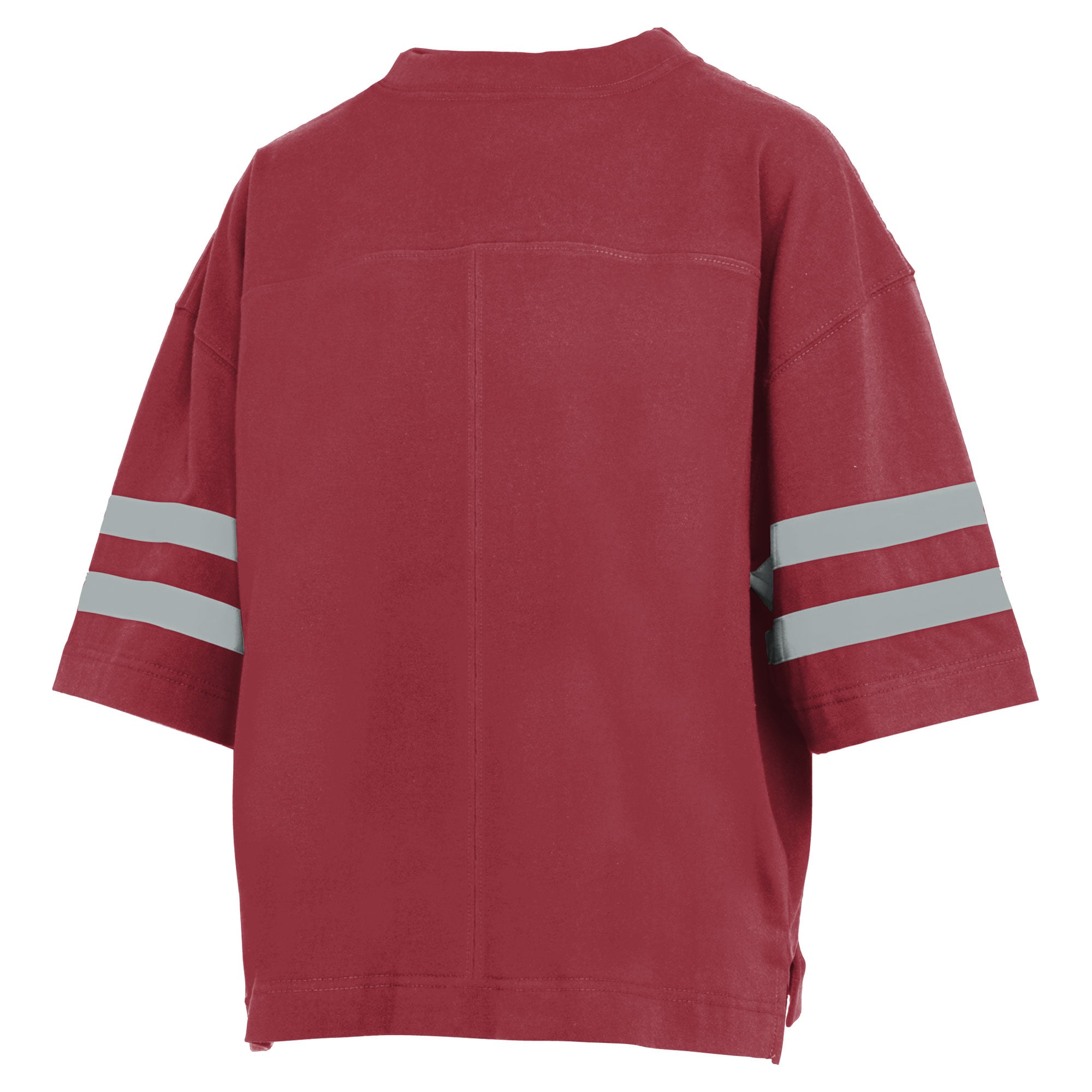 T-shirt court pour femmes Pressbox Crimson Alabama Tide Wayne Tyler