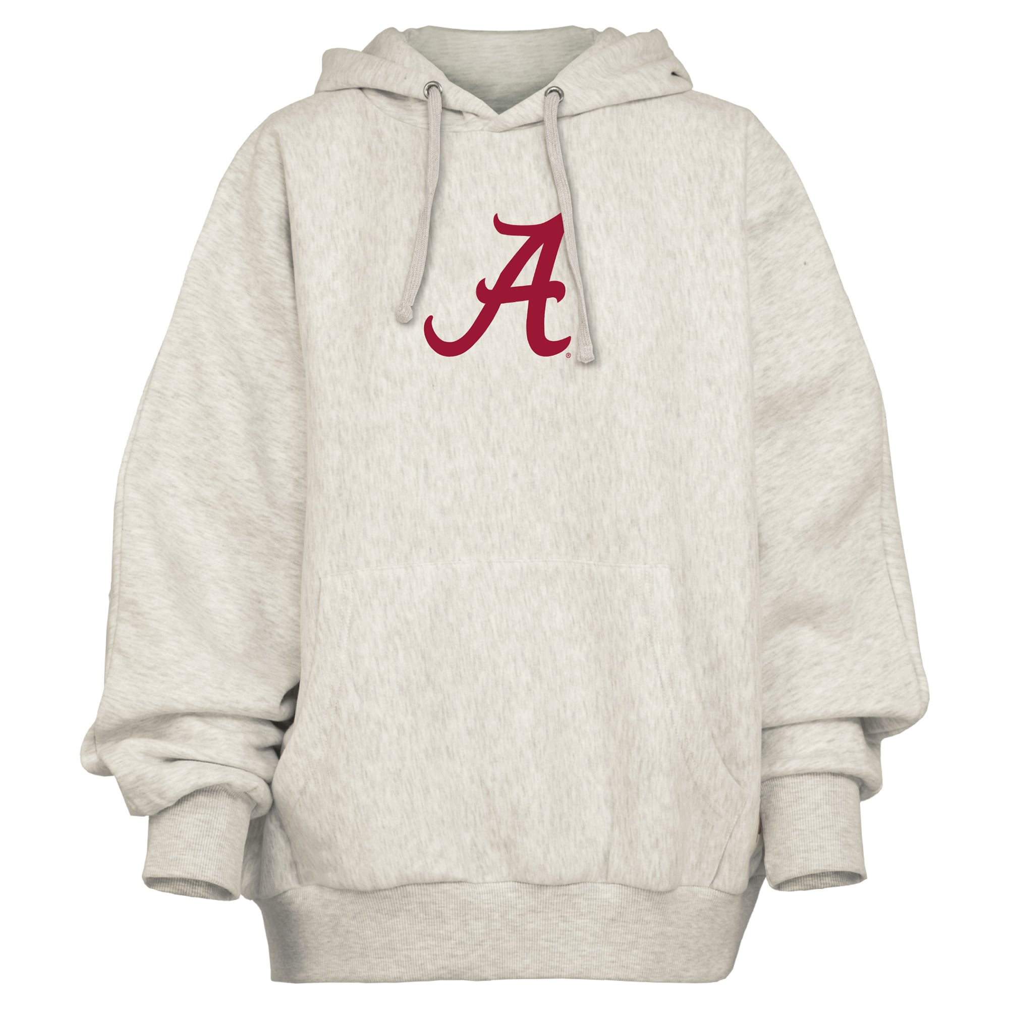 Sweat à capuche oversize gris Pressbox pour femme, Alabama Crimson Tide Belvedere