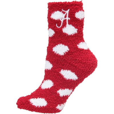 Alabama Crimson Tide ZooZatz Women's Plush Dot Socks