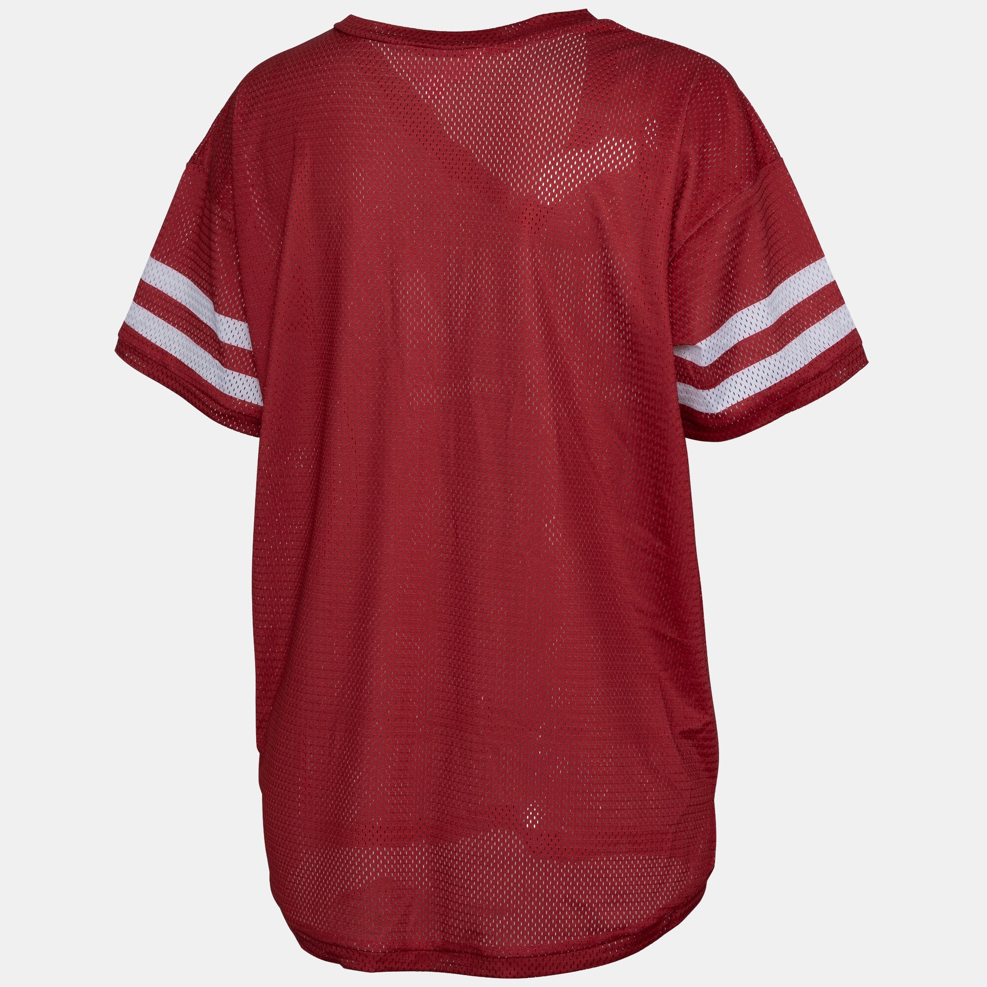 Women's ZooZatz Crimson Alabama Tide Mesh Jersey Kickoff T-Shirt