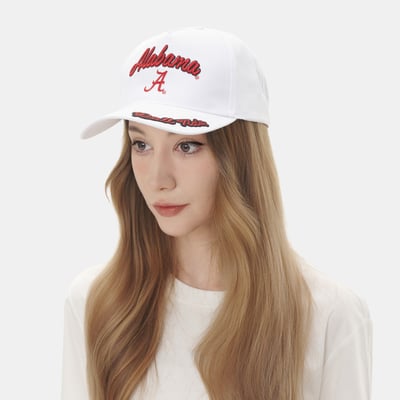 Alabama Crimson Tide ZooZatz Women's Sweet Spirit A-Frame Adjustable Hat - White