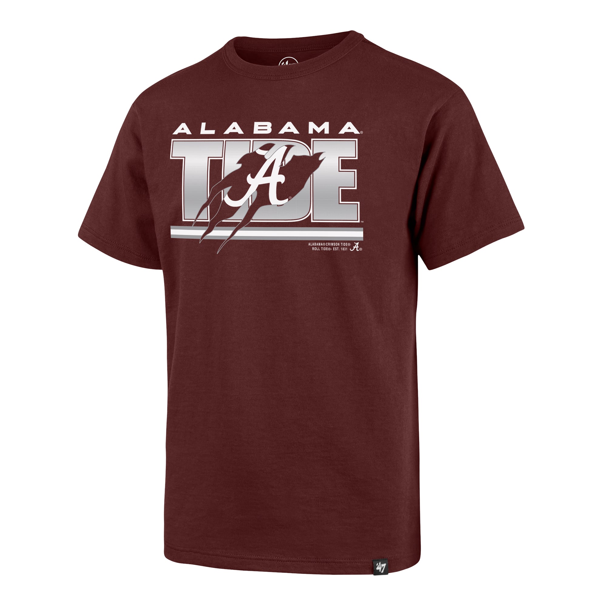 T-shirt pour jeunes '47 Crimson Alabama Tide Thunder Rip Franklin