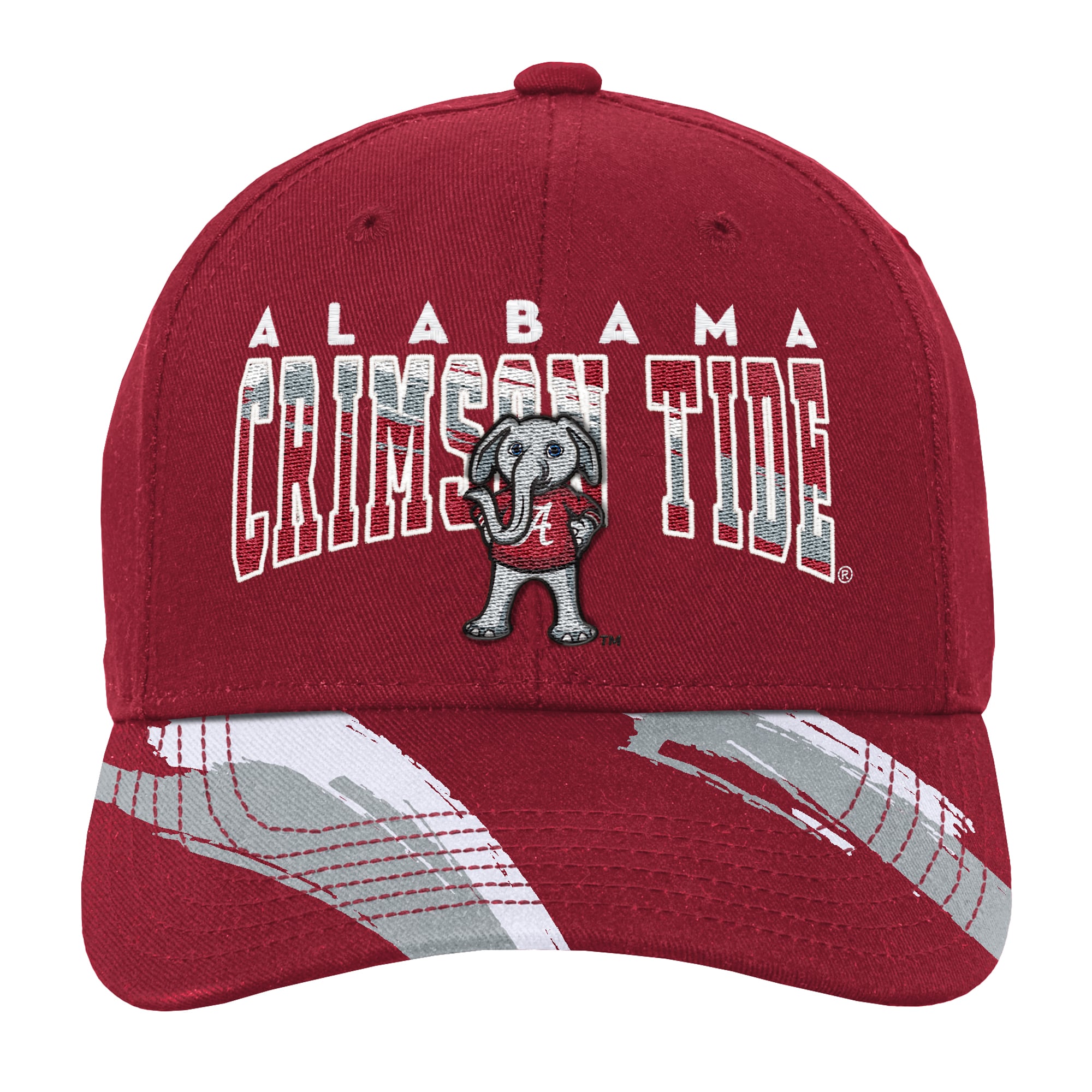 Casquette ajustable Mitchell & Ness Crimson Alabama Crimson Tide pour enfant