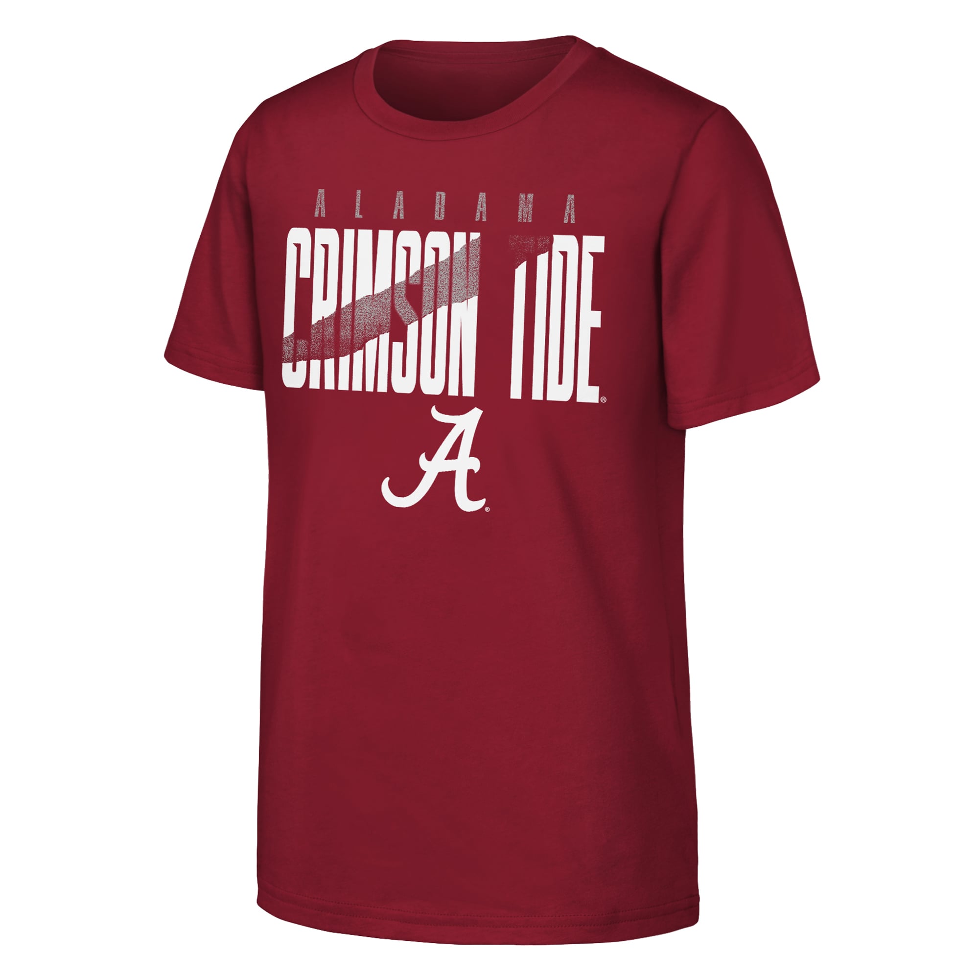 Youth Outerstuff  Crimson Alabama Tide Cut Through T-Shirt