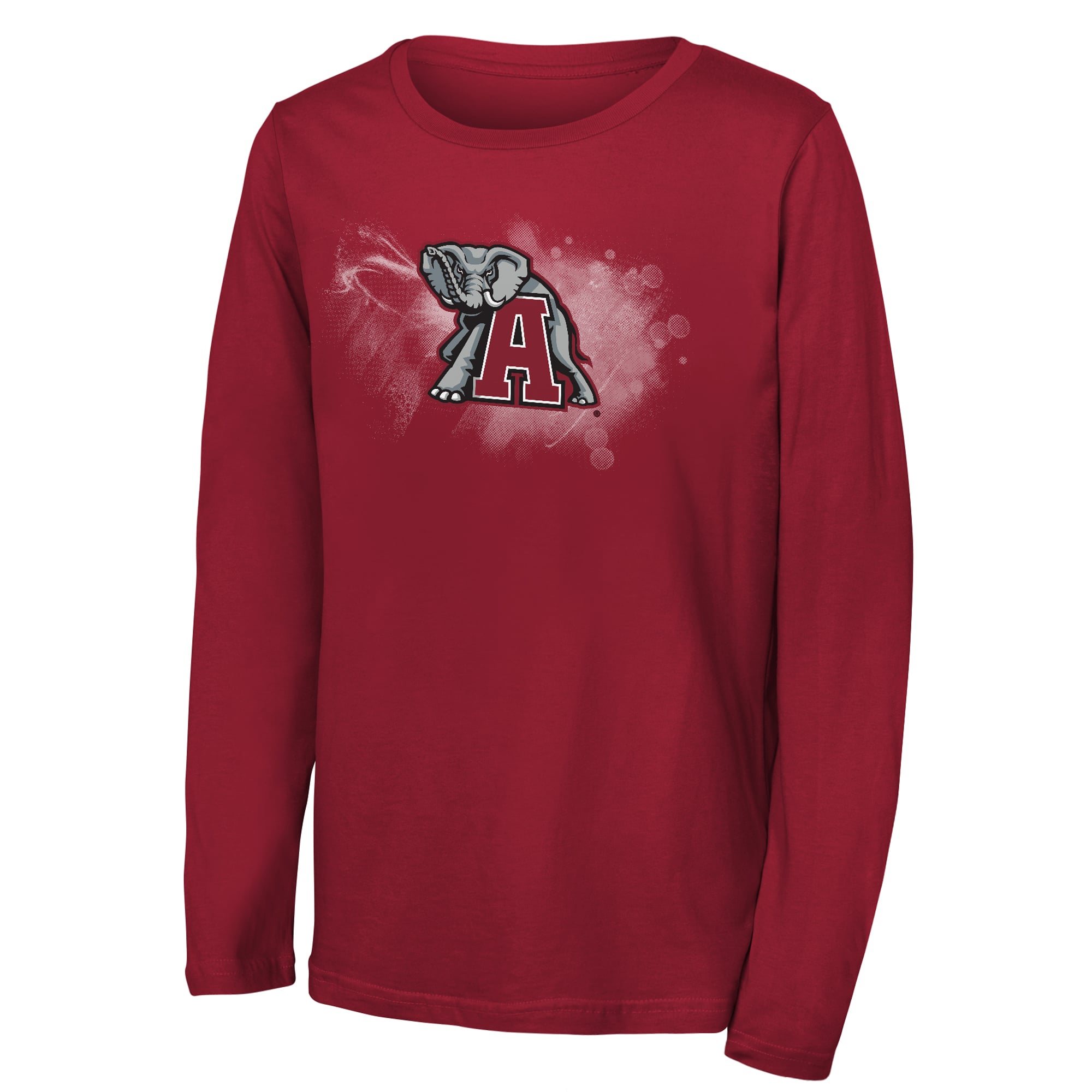 T-shirt à manches longues Youth Outerstuff Crimson Alabama Tide Full Steam