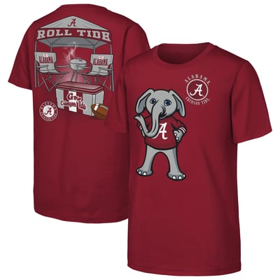  Alabama Crimson Tide Outerstuff Youth Tailgater Hometown T-Shirt - Crimson