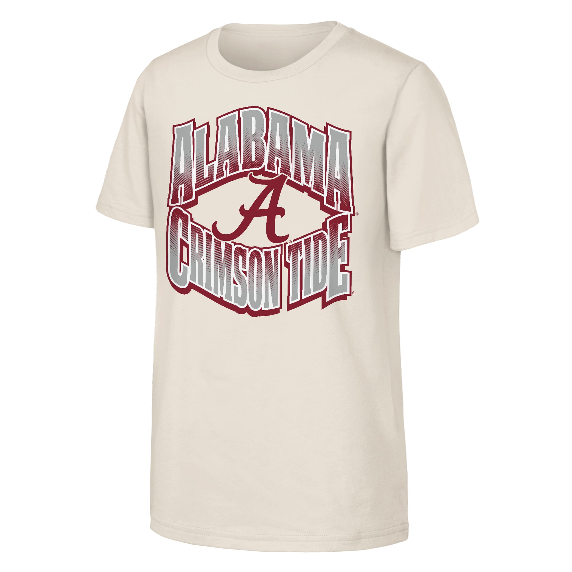 T-shirt universitaire Youth Outerstuff Natural Alabama Crimson Tide