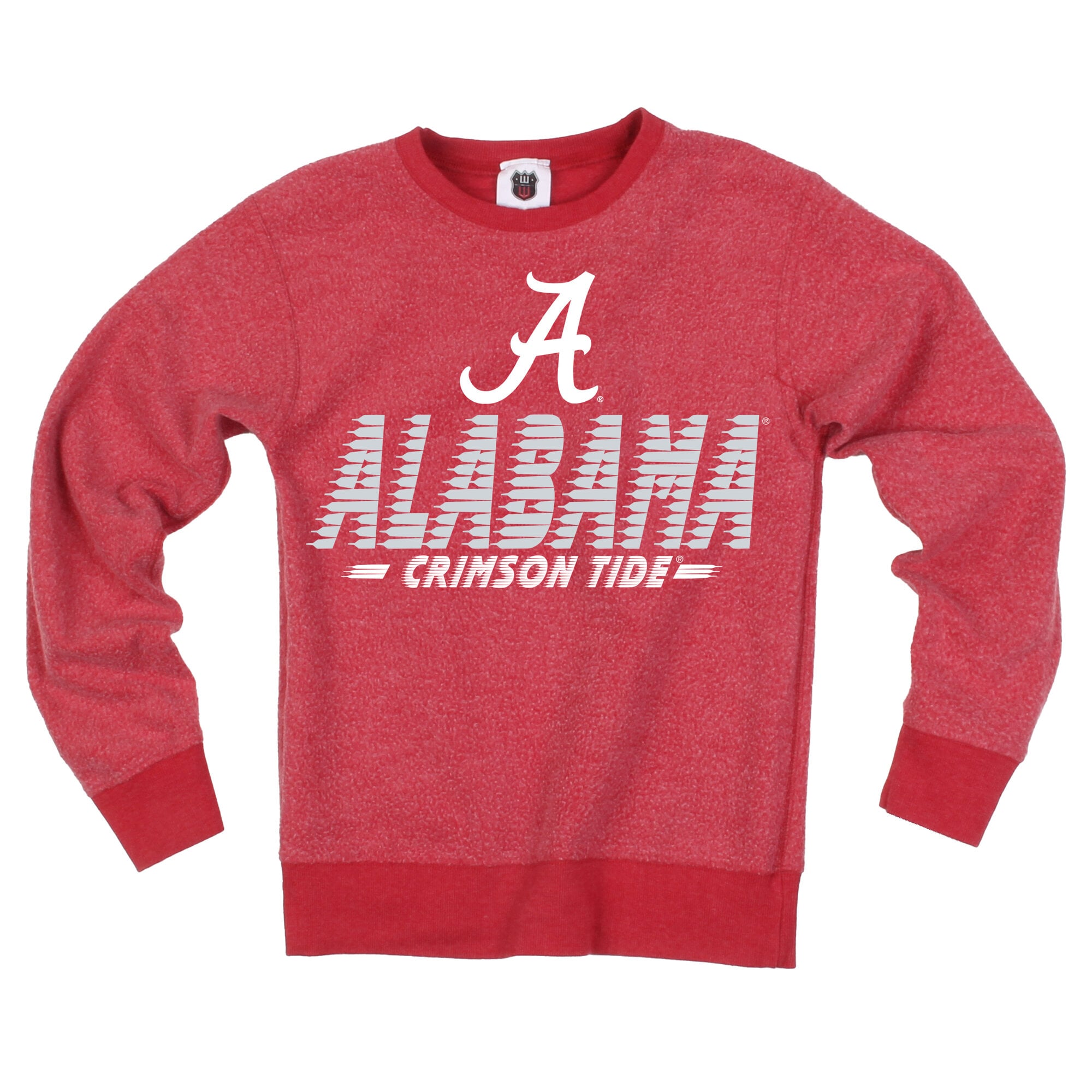 Sweat-shirt réversible pour jeunes Wes & Willy Crimson Alabama Tide