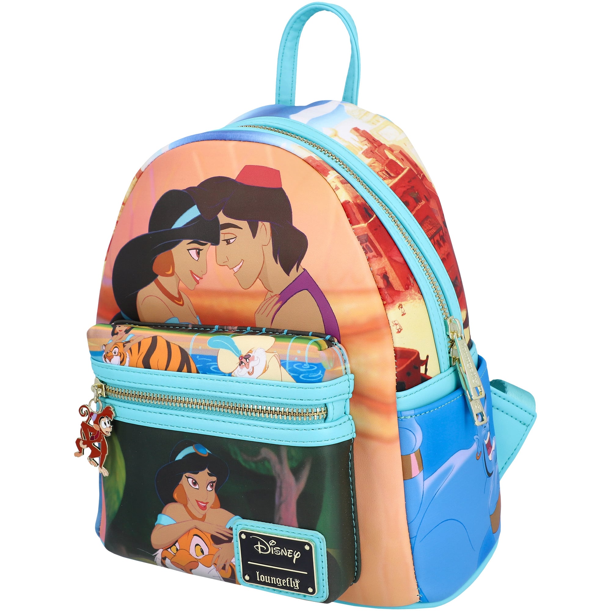 Aladdin Loungefly Princess Scenes Mini Backpack display picture 1