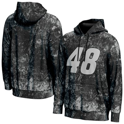 Alex Bowman ProSphere Grunge Hoodie - Black