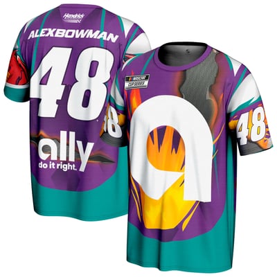 Alex Bowman ProSphere Ally Dragon T-Shirt - Purple