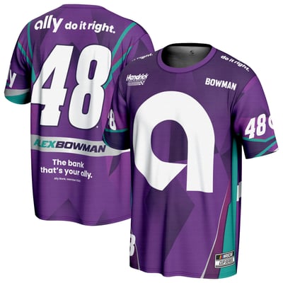 Alex Bowman ProSphere Youth T-Shirt - Purple