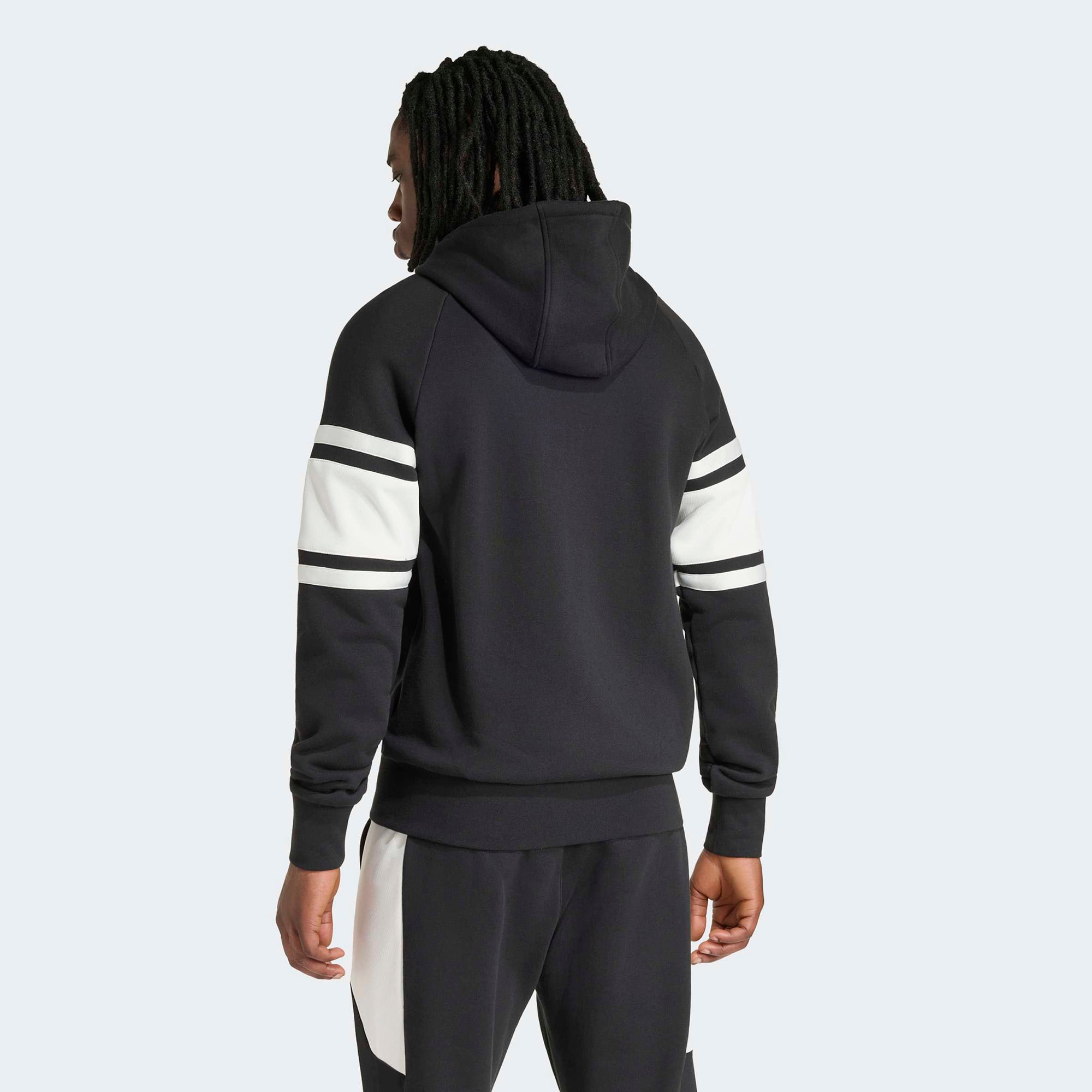 Men's adidas Black All Blacks Leisurewear Full-Zip Hoodie