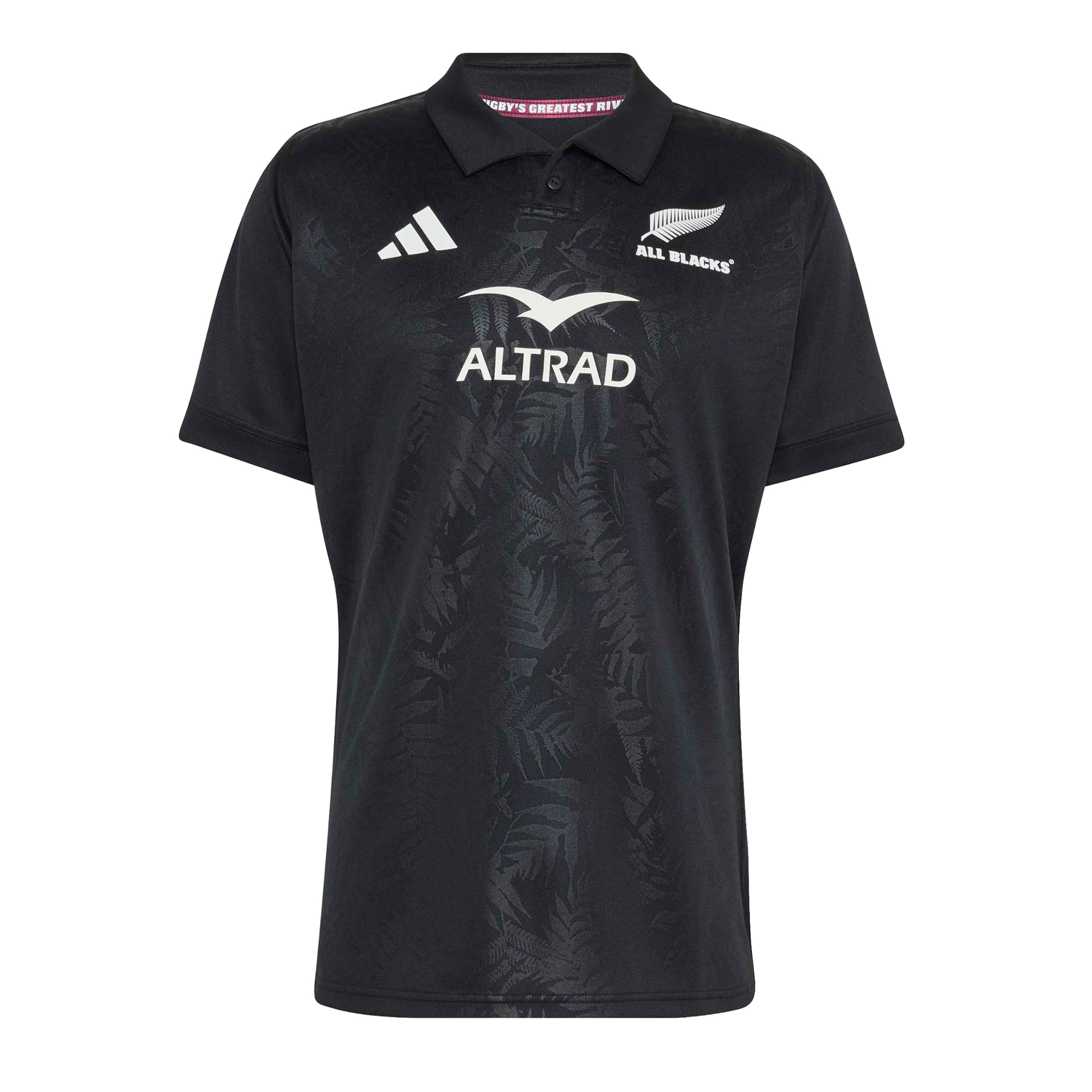 Men's adidas  Black All Blacks Rugby’s Greatest Rivalry Tour Jersey