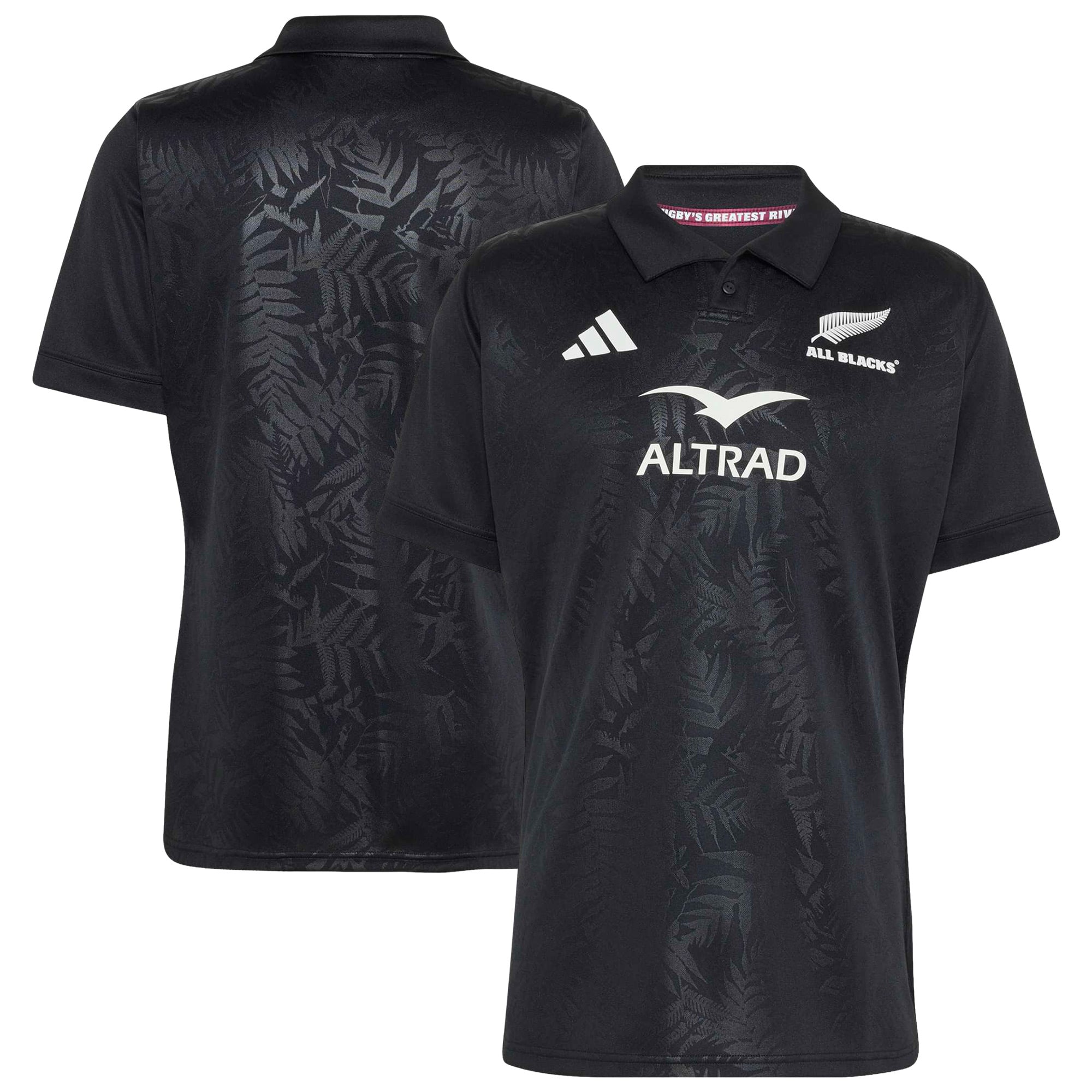 Men's adidas  Black All Blacks Rugby’s Greatest Rivalry Tour Jersey
