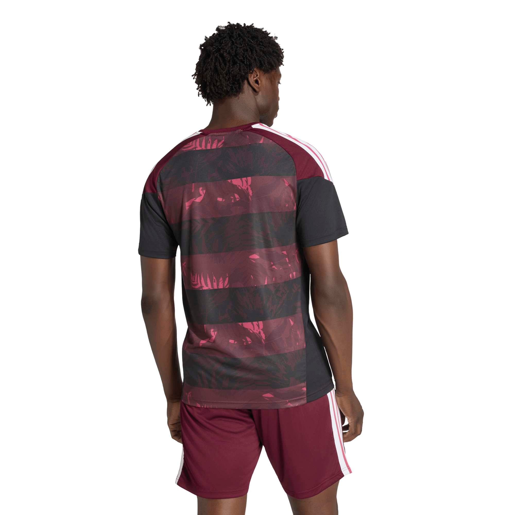 Men's adidas  Maroon All Blacks Rugby’s Greatest Rivalry Tour Performance T-Shirt