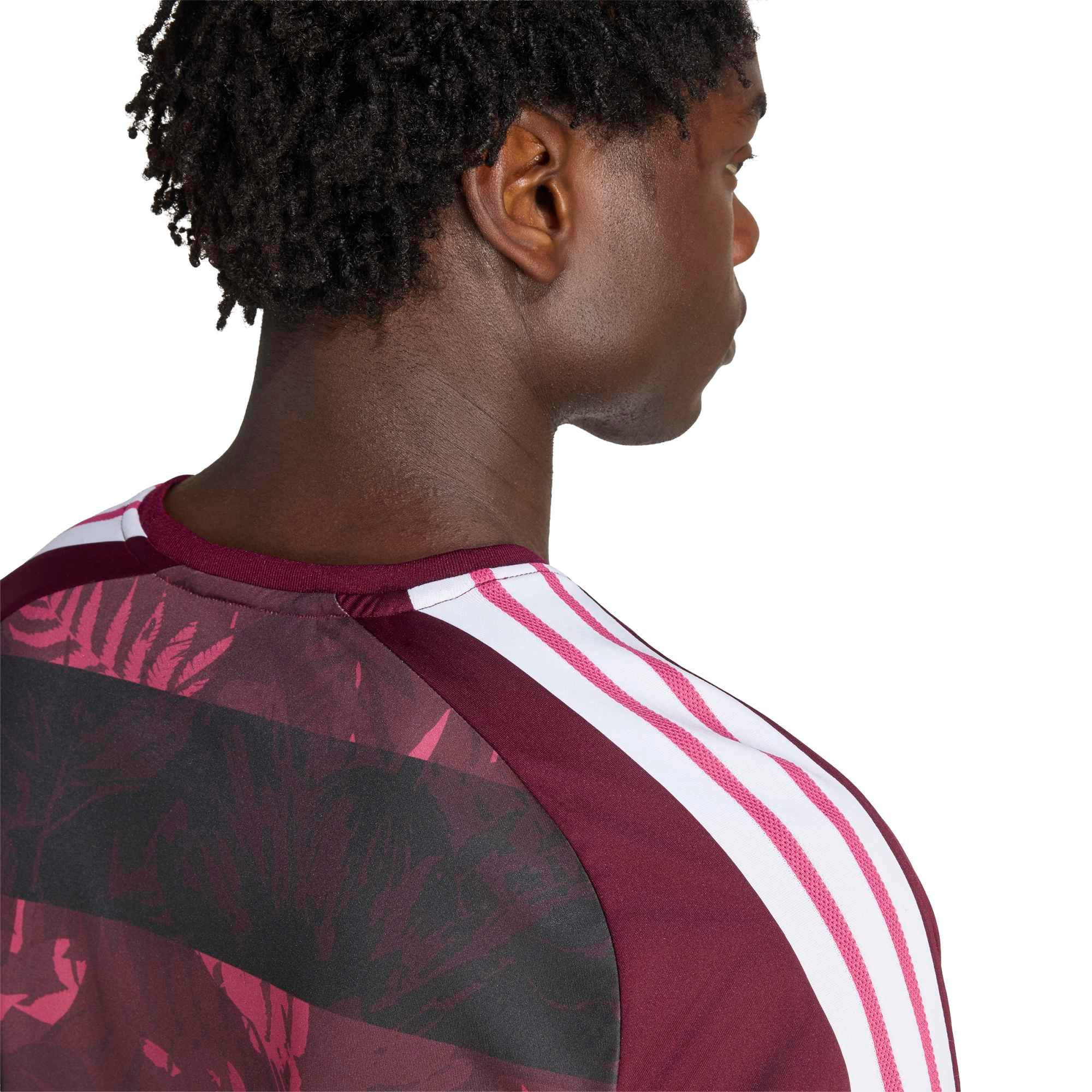 Men's adidas  Maroon All Blacks Rugby’s Greatest Rivalry Tour Performance T-Shirt